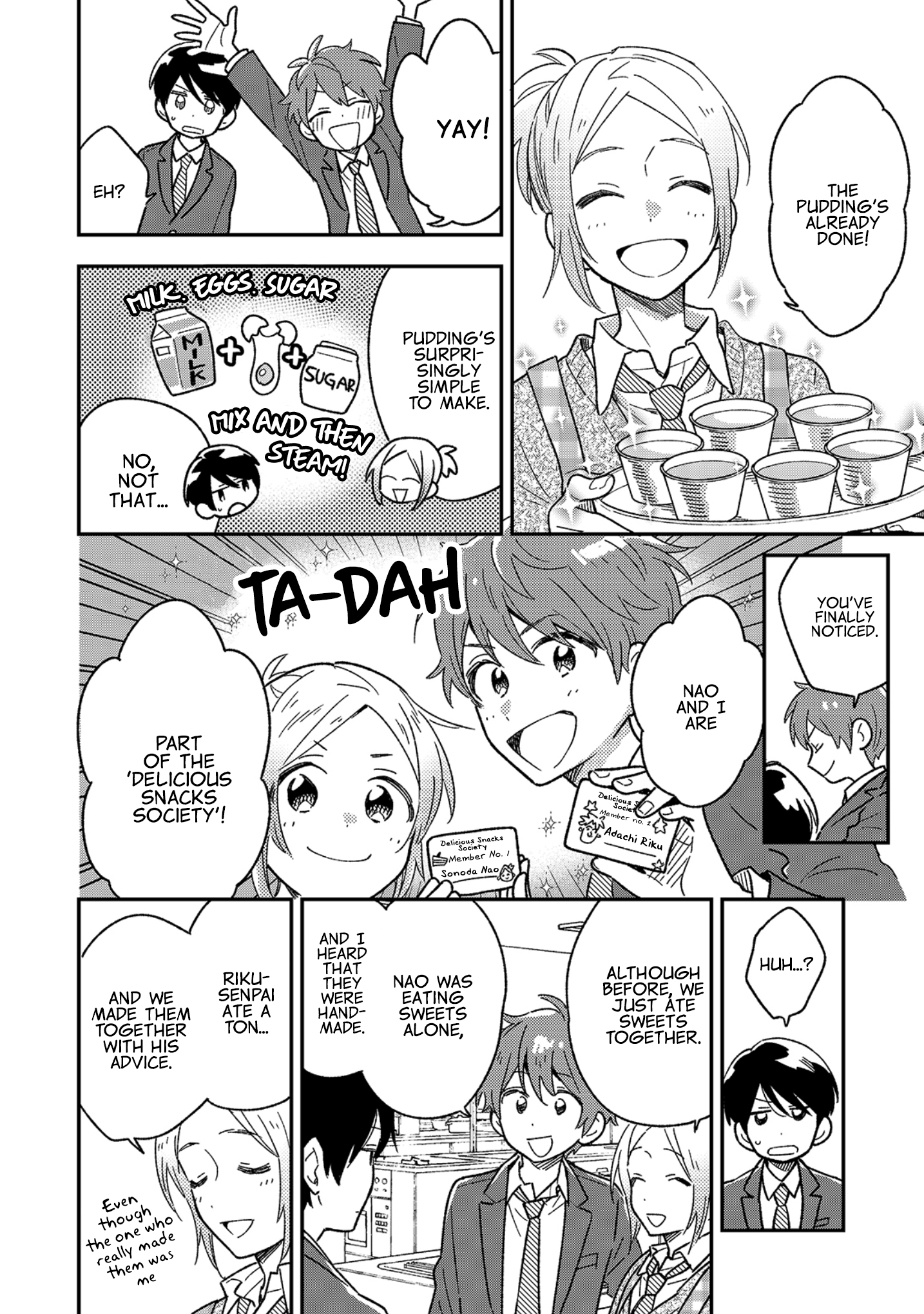Danshi Koukousei wa Kyou mo Onaka ga Suiteiru Pudding A la Mode 第7页