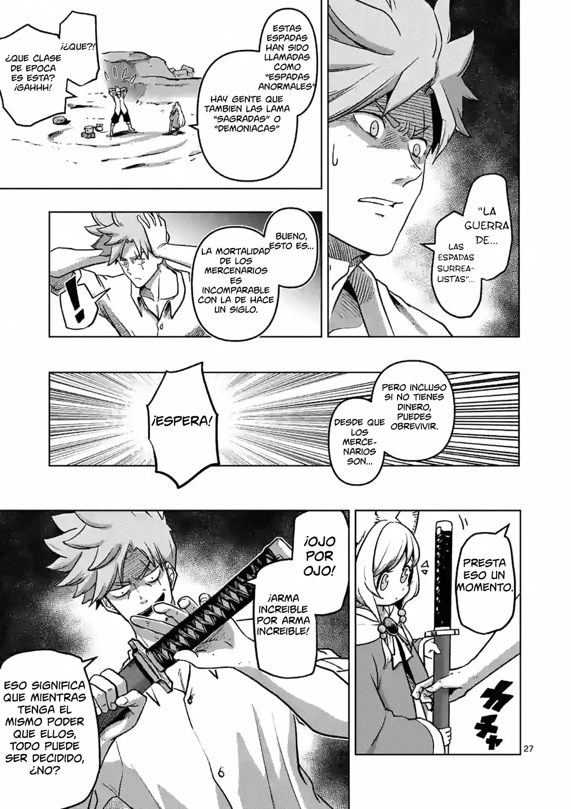 Iken Senki Völundio La guerra de las espadas surreales 第28页