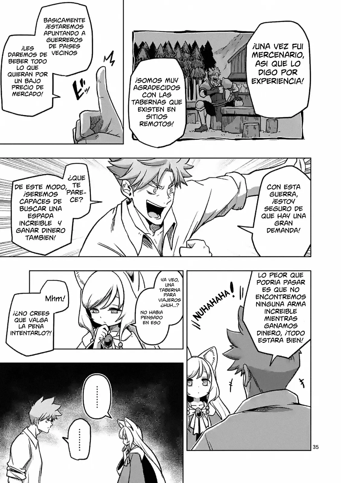 Iken Senki Völundio La guerra de las espadas surreales 第35页