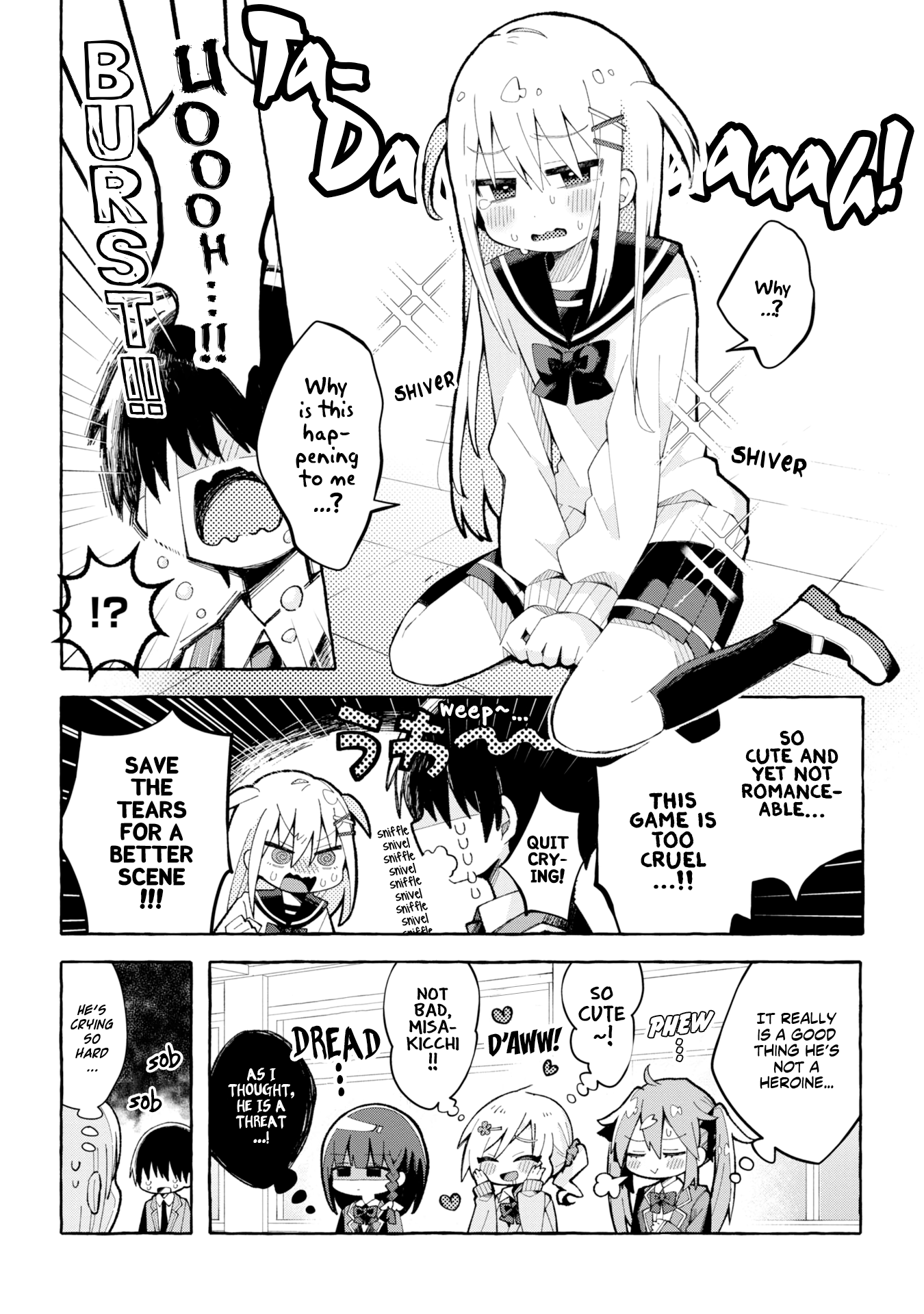 Misaki-kun wa Kouryaku Chara Janai (Pre-Serialization) Misaki and the Three Heroines 第8页