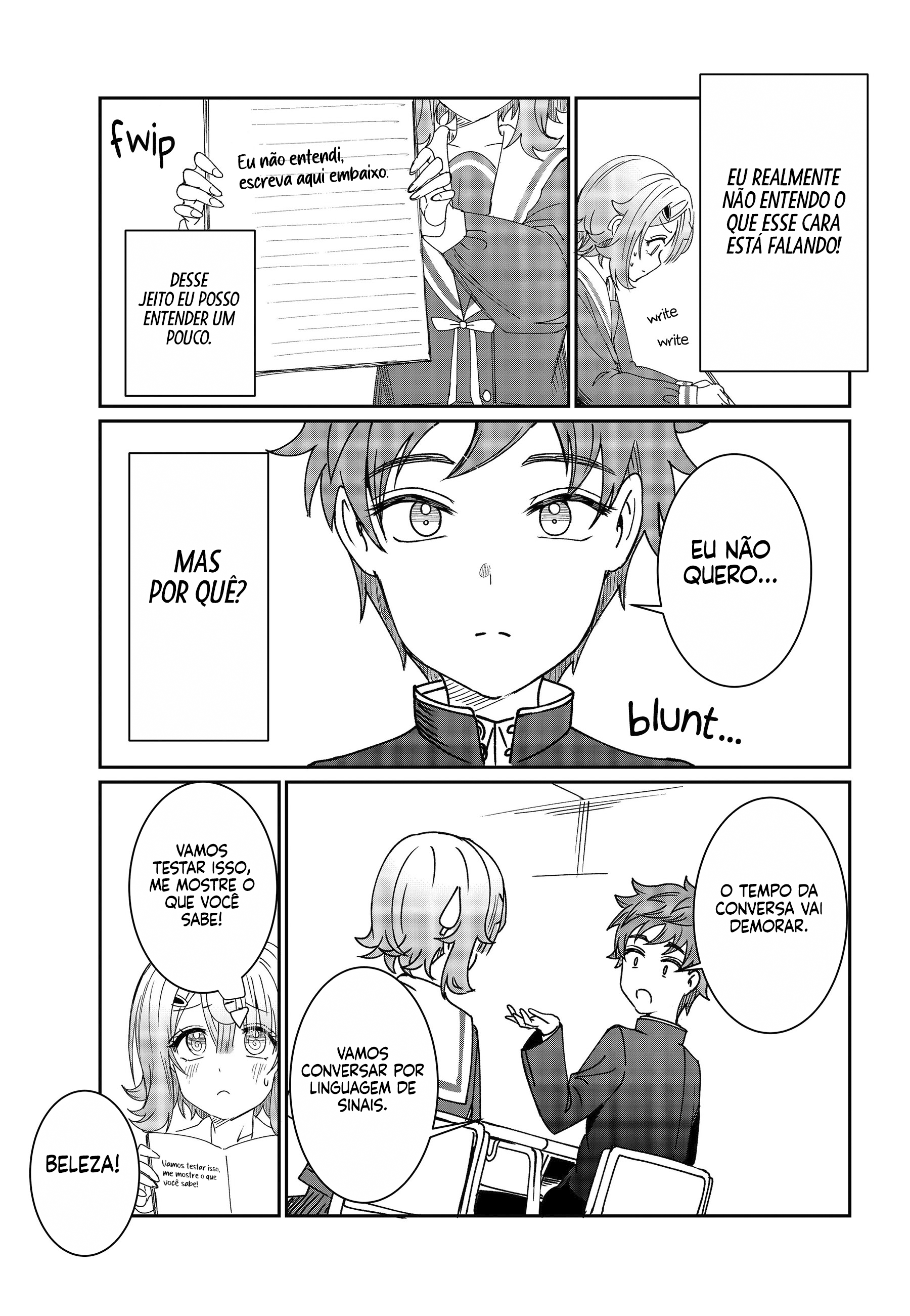 Kimi wa Yakamashi Tojite yo Kuchi wo! Eu.Gosto.De você 第4页