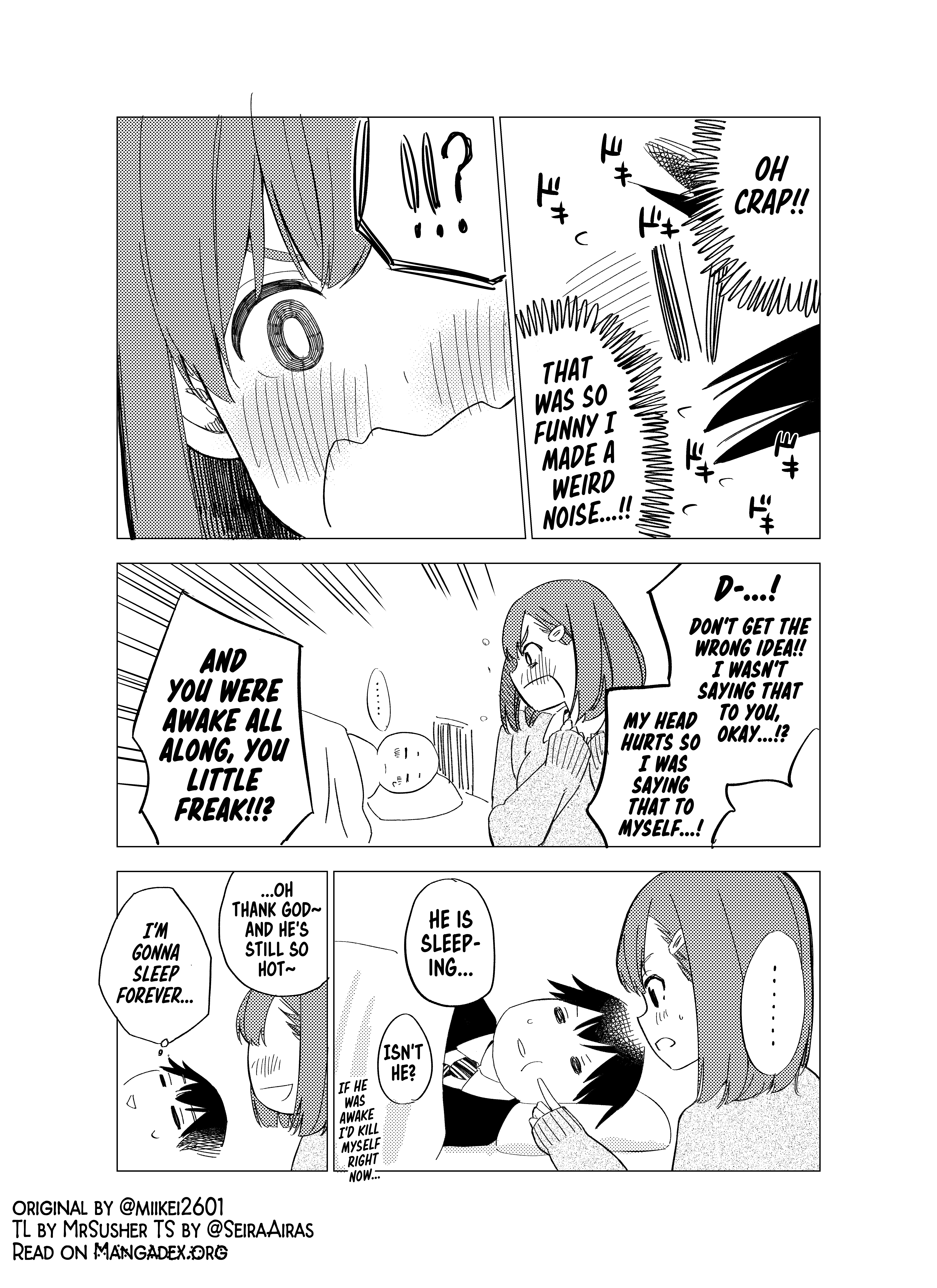 Morishita-san is Only Gentle When He's Asleep. 第6页