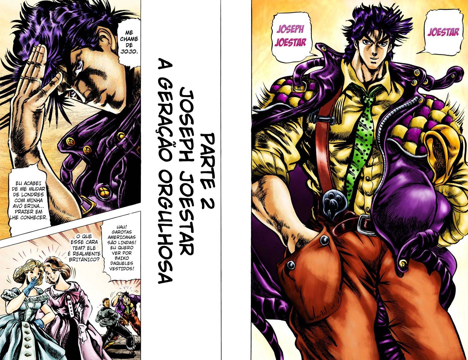 JoJo's Bizarre Adventure, Part 2: Battle Tendency (Official Colored) Vol. 1 Ch. 1 第11页