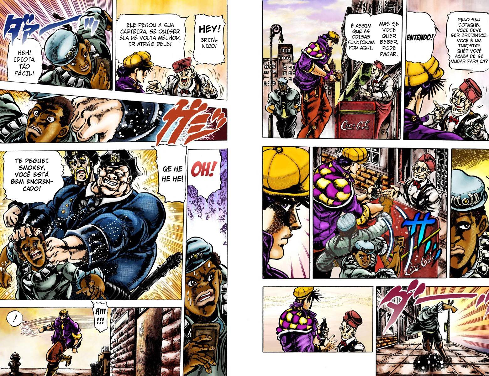 JoJo's Bizarre Adventure, Part 2: Battle Tendency (Official Colored) Vol. 1 Ch. 1 第5页
