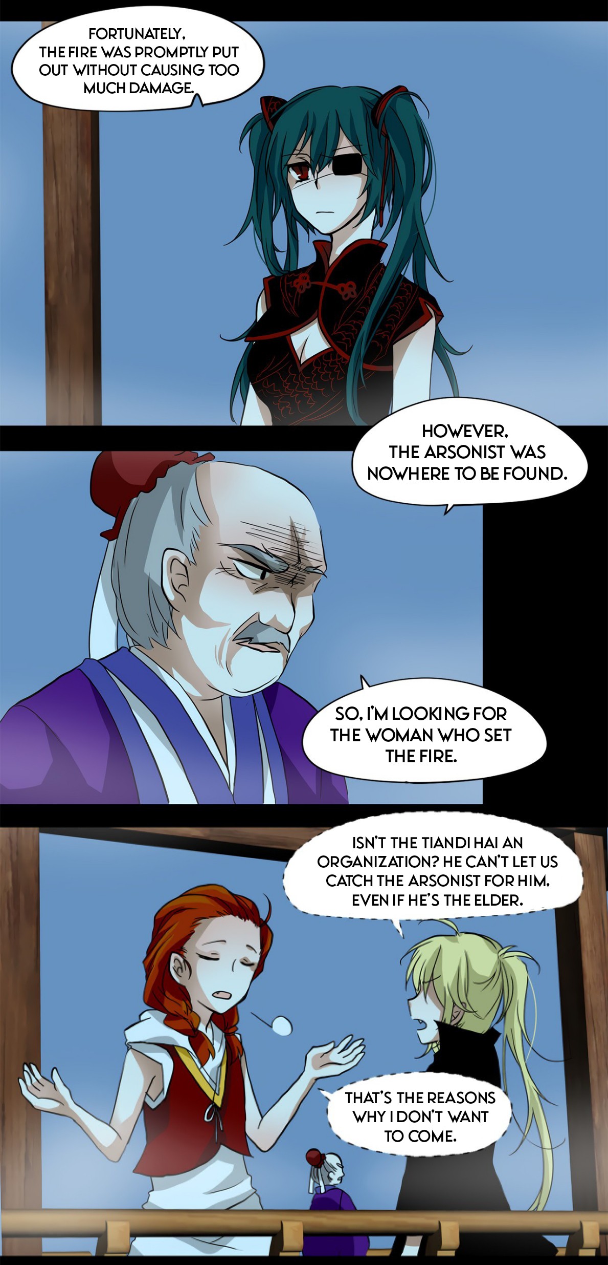 Tiandihai: I've become an apprentice in the God Realm Tiandi Hai: I've Become an Apprentice in God Realm Chapter 2: Fox Rain 第8页