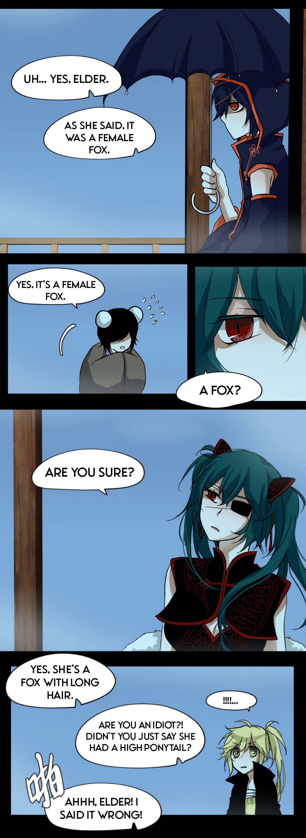 Tiandihai: I've become an apprentice in the God Realm Tiandi Hai: I've Become an Apprentice in God Realm Chapter 2: Fox Rain 第10页