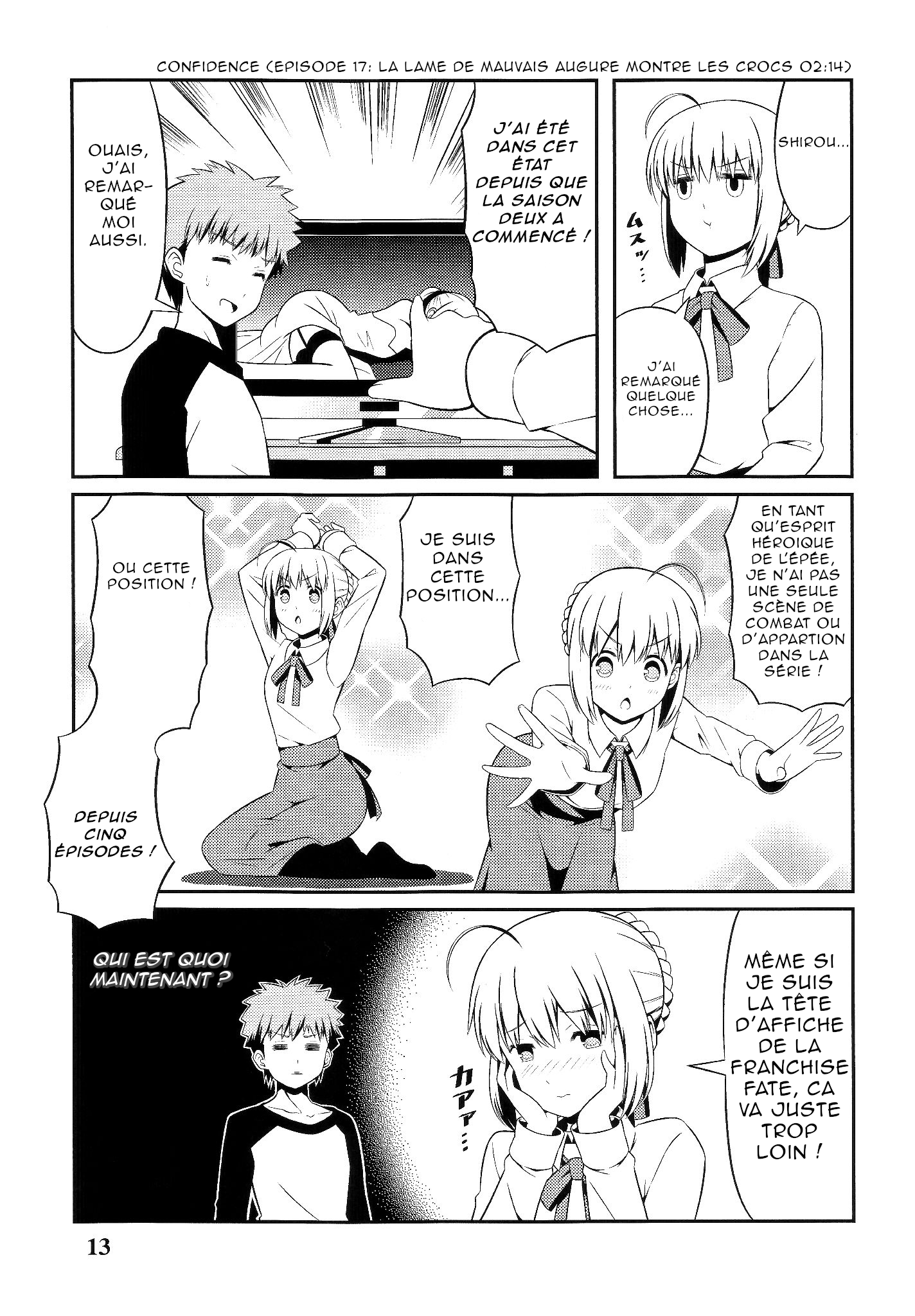 Saber Watches Unlimited Blade Works Vol. 2 第13页