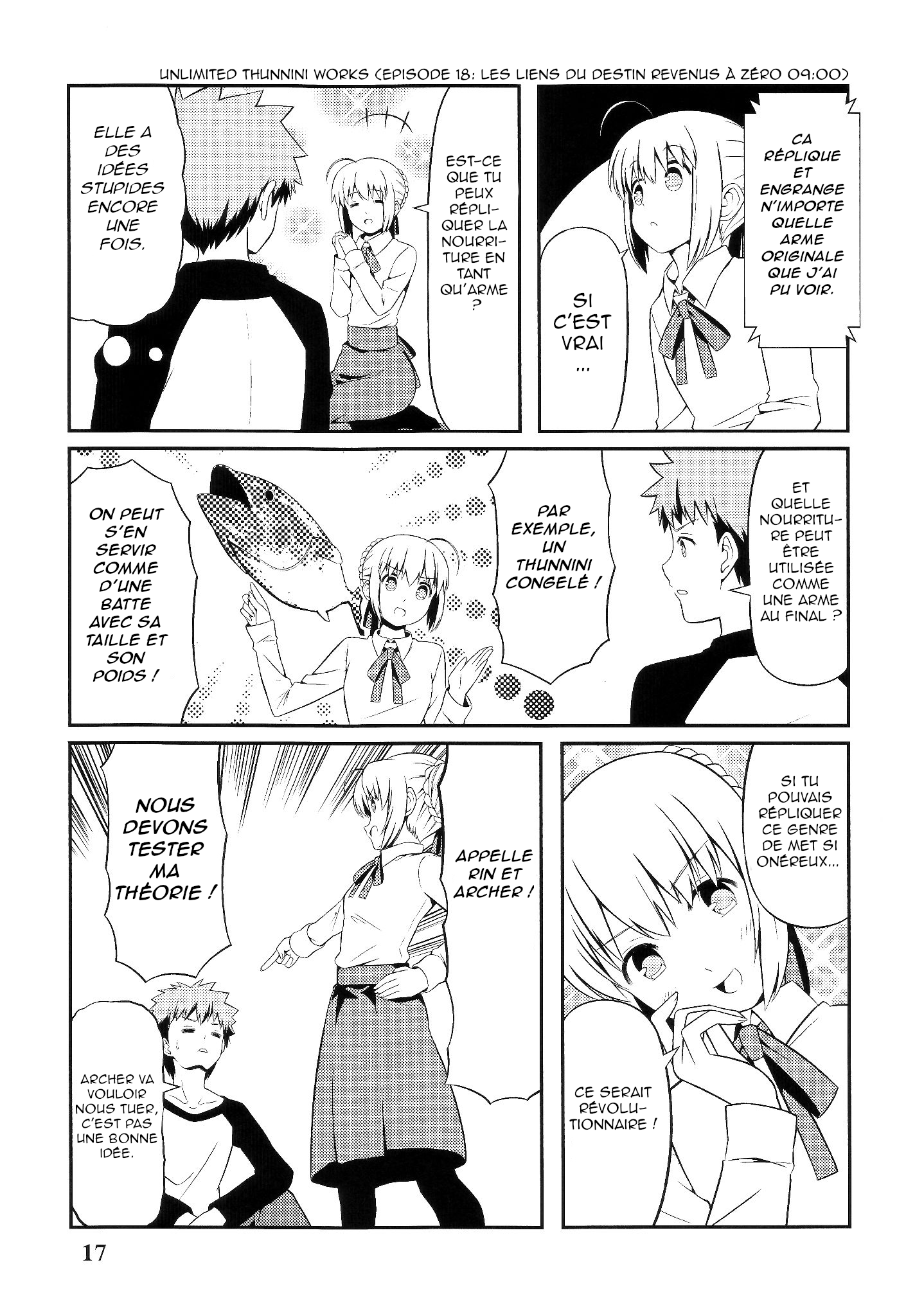 Saber Watches Unlimited Blade Works Vol. 2 第17页