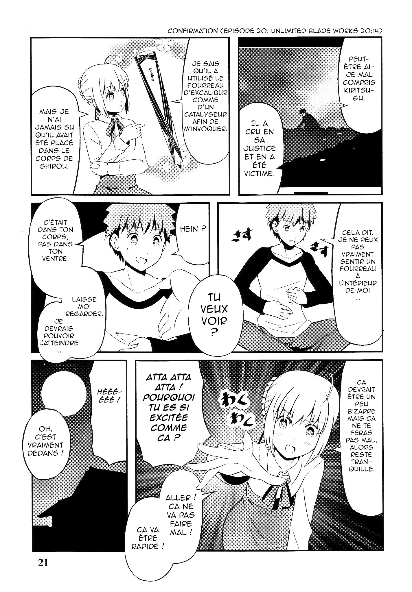 Saber Watches Unlimited Blade Works Vol. 2 第21页