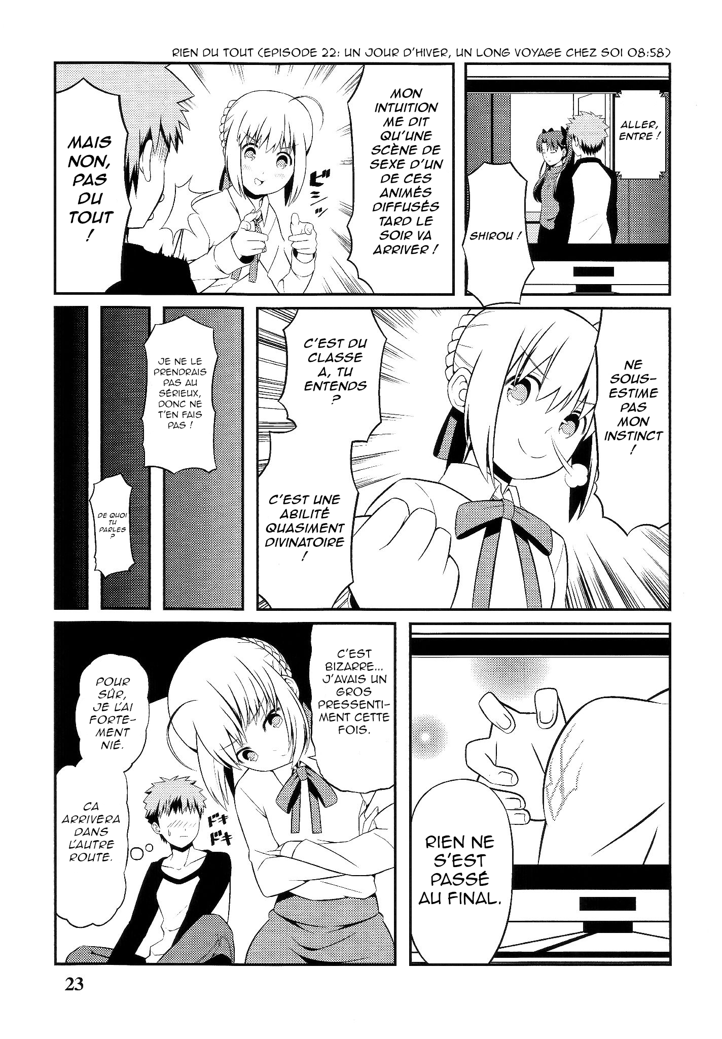 Saber Watches Unlimited Blade Works Vol. 2 第23页
