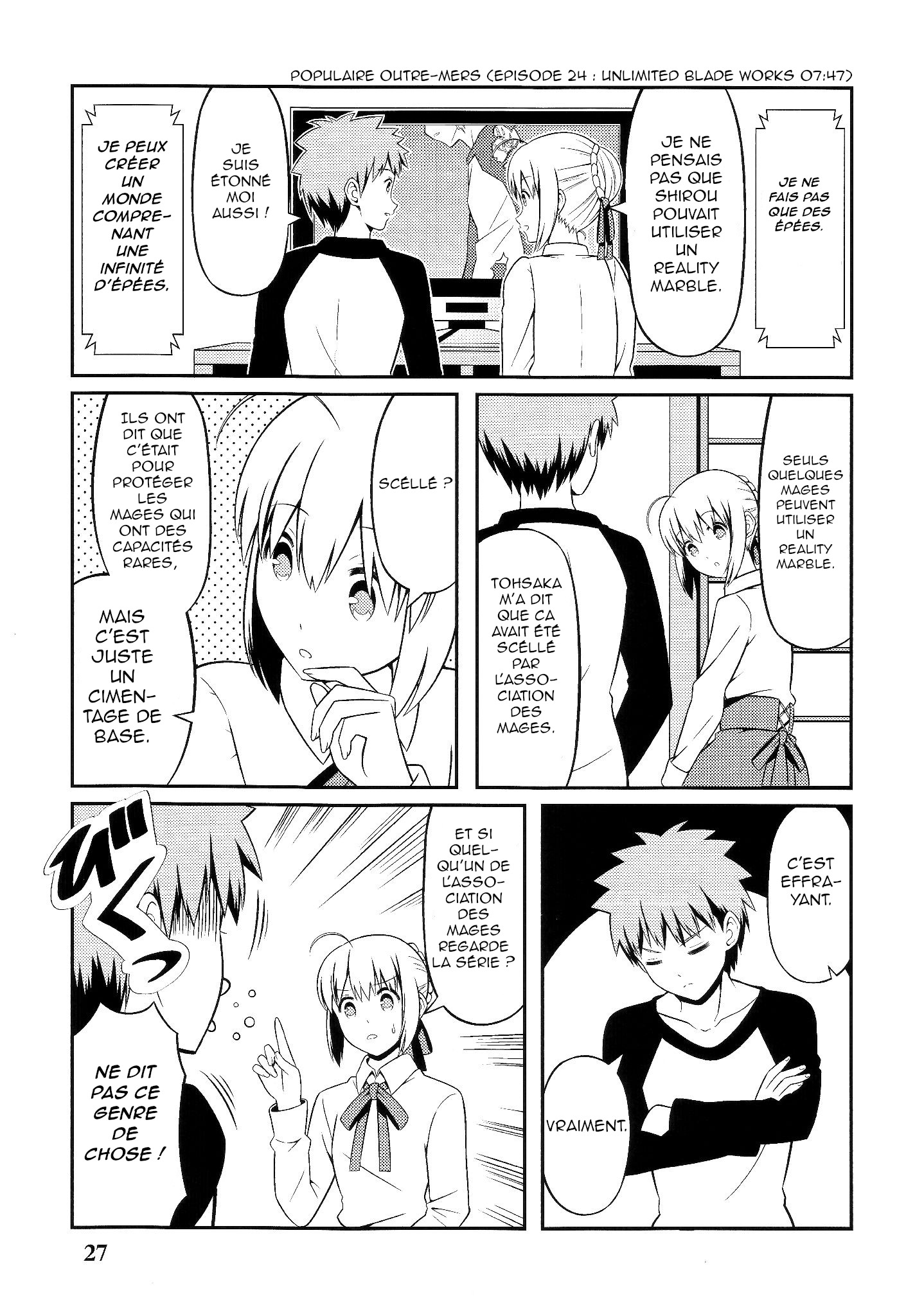 Saber Watches Unlimited Blade Works Vol. 2 第27页