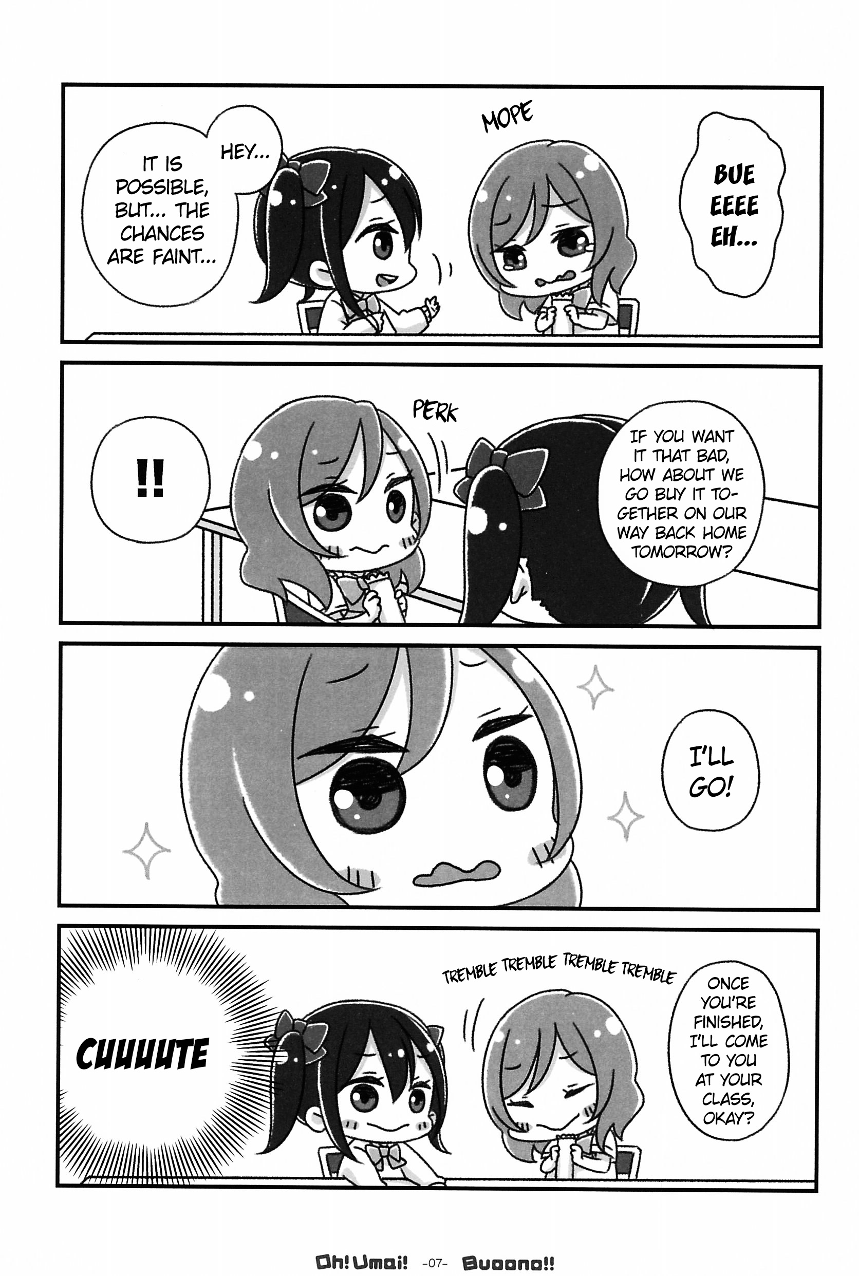 Love Live! - Oh! Umai! Buoono!! (Doujinshi) Oneshot 第9页