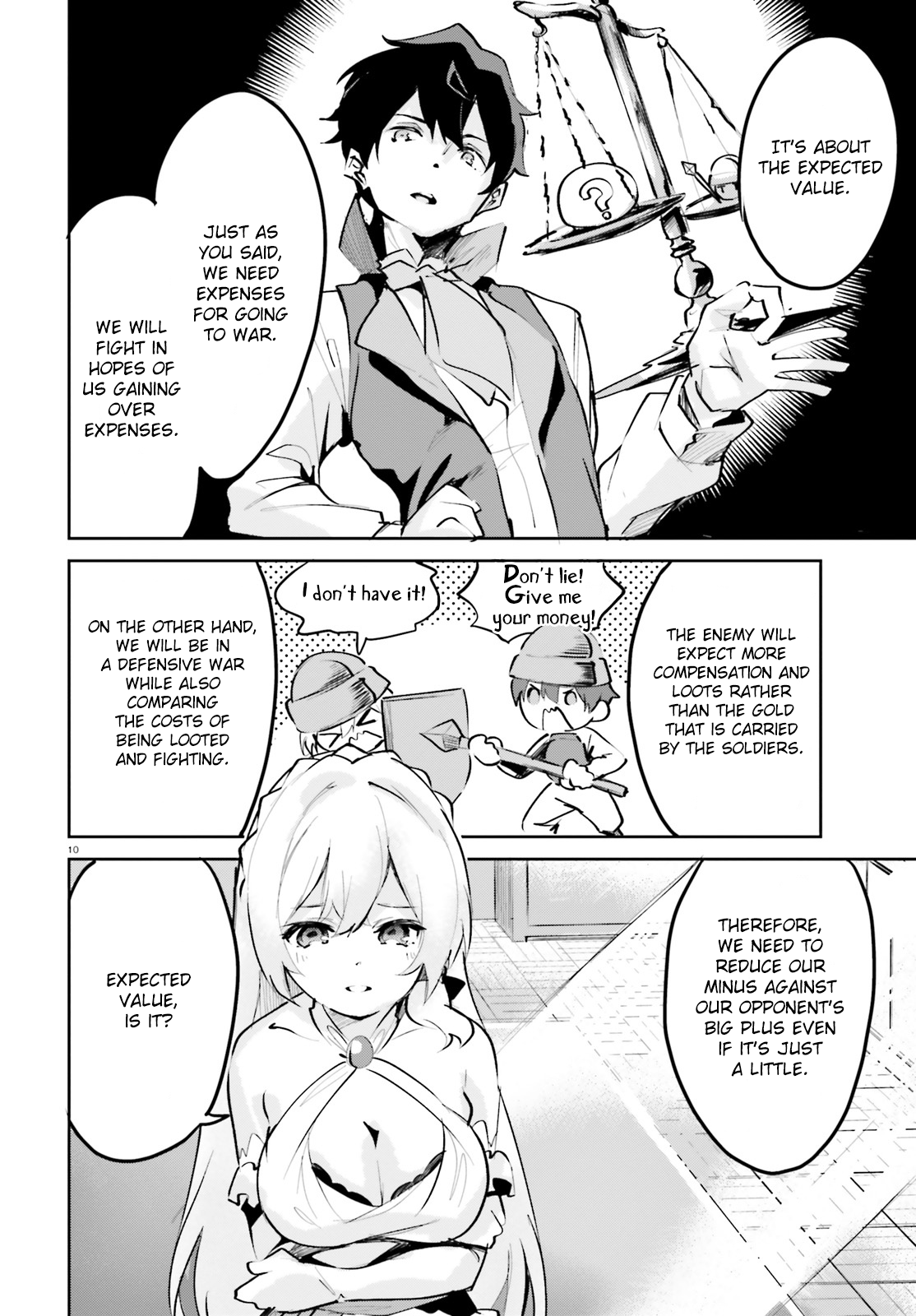 Suuji de Sukuu! Jyakushou Kokka Vol. 1 Ch. 4.1 第10页