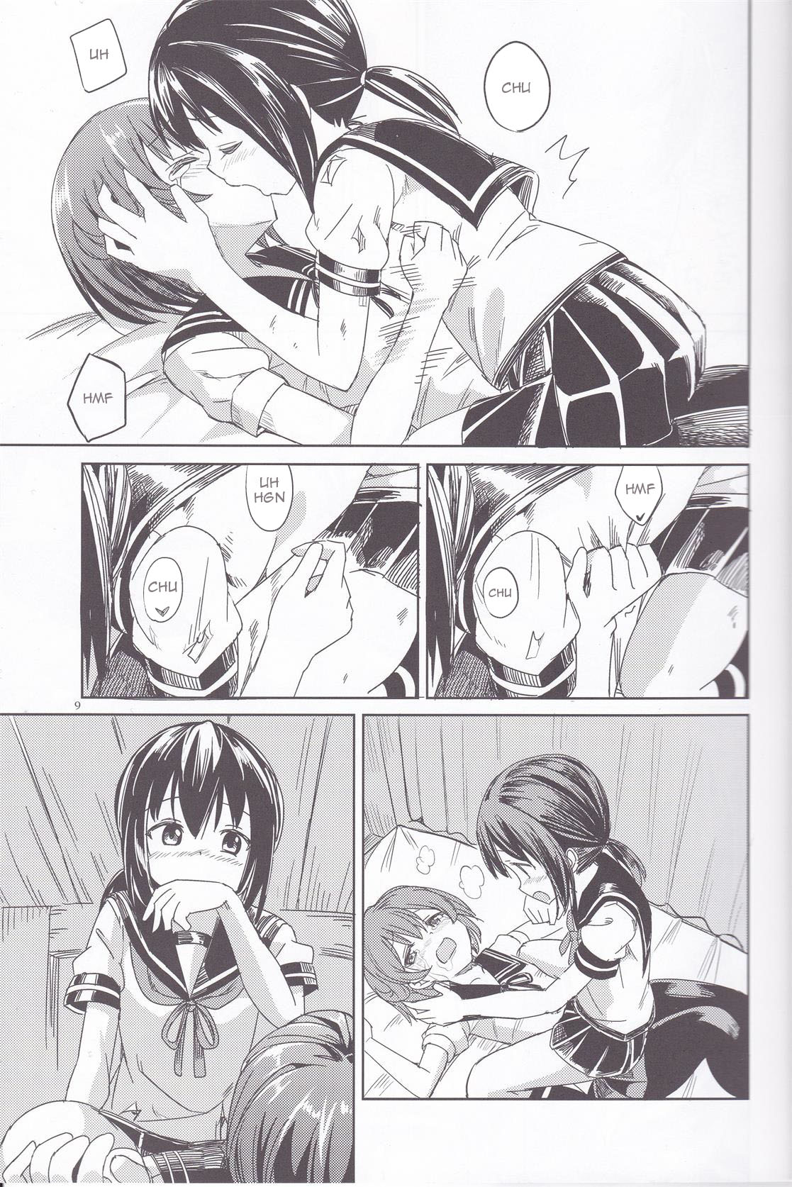 Kantai Collection -KanColle- Ano Yoru (Doujinshi) Oneshot 第9页