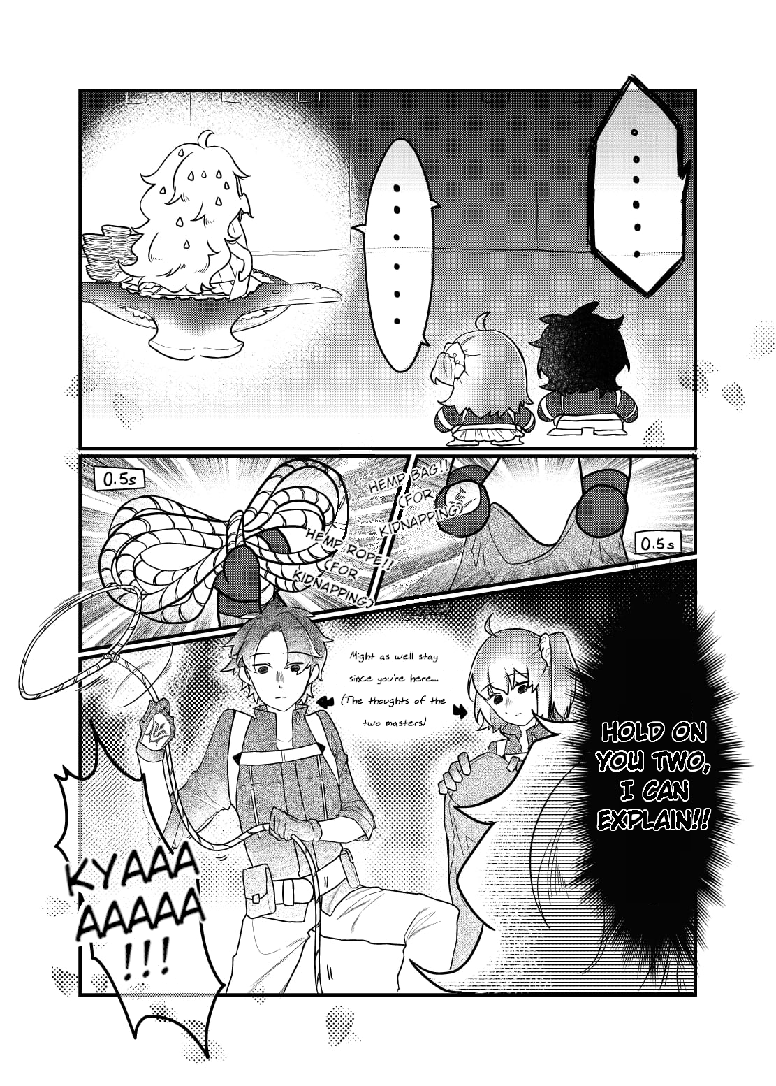 Fate/Grand Order - A Familiar Spook (Doujinshi) 第4页