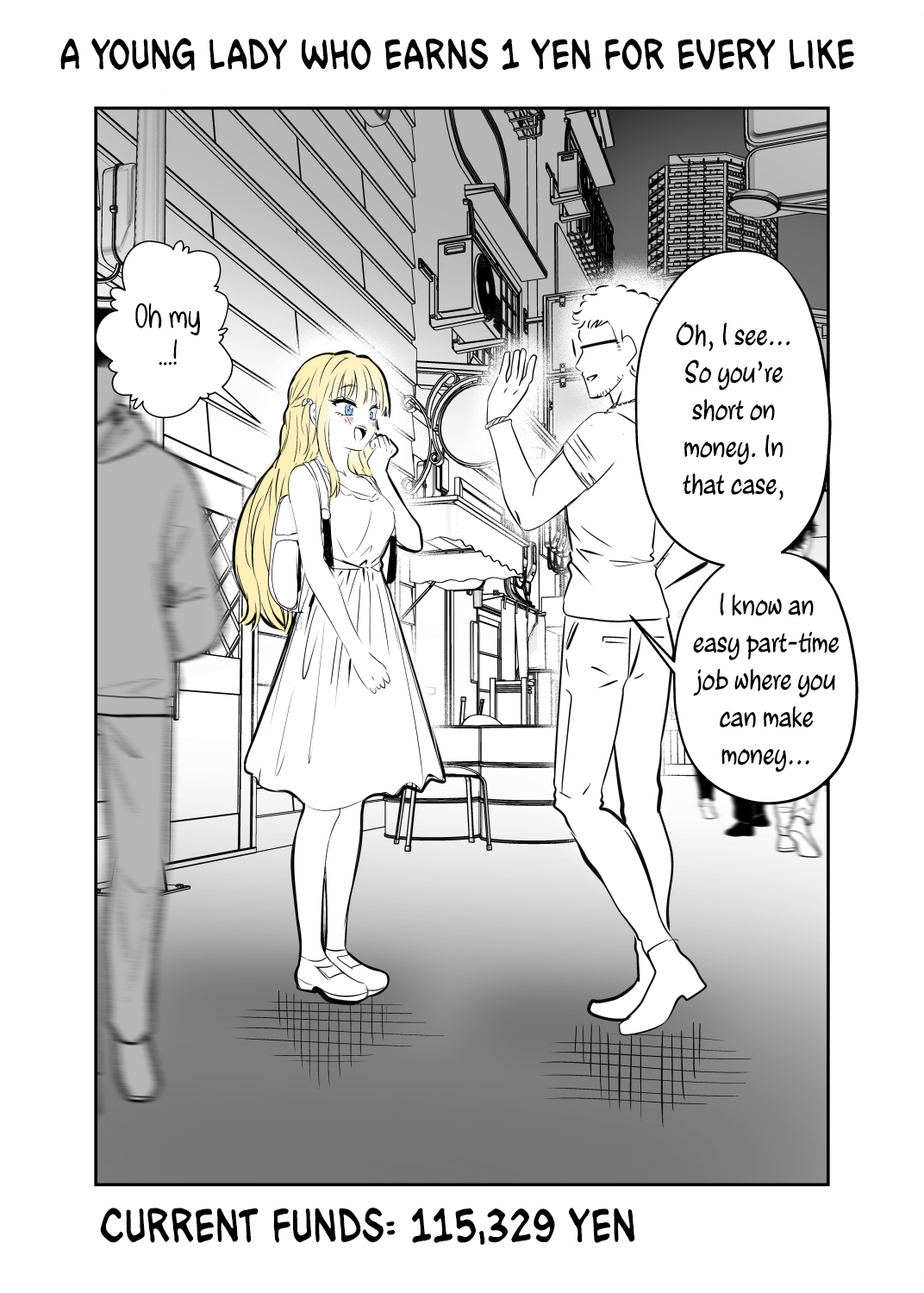 1-iine de 1-en Moraeru Ojou-sama (Reboot) Ch. 6 第1页