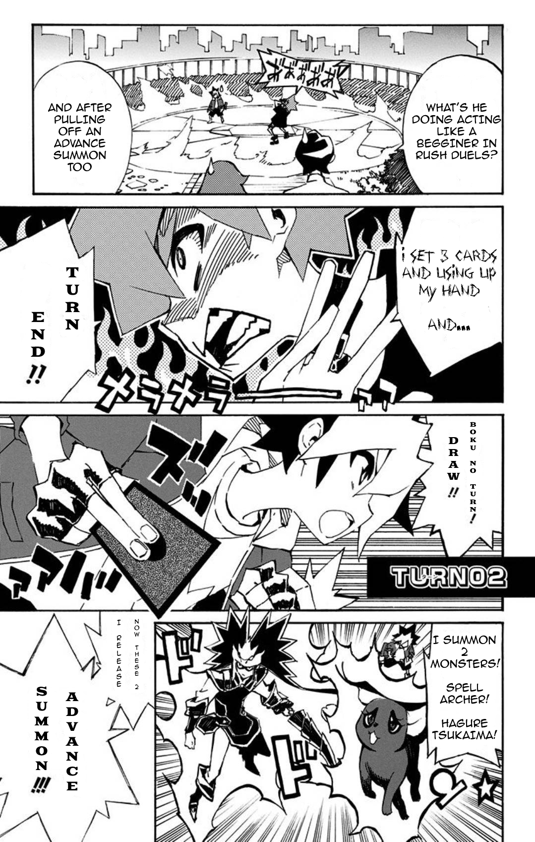 Yu-Gi-Oh! SEVENS Luke! Bakuretsu Hadou Den!! The Man That Will Become Duel King 第17页