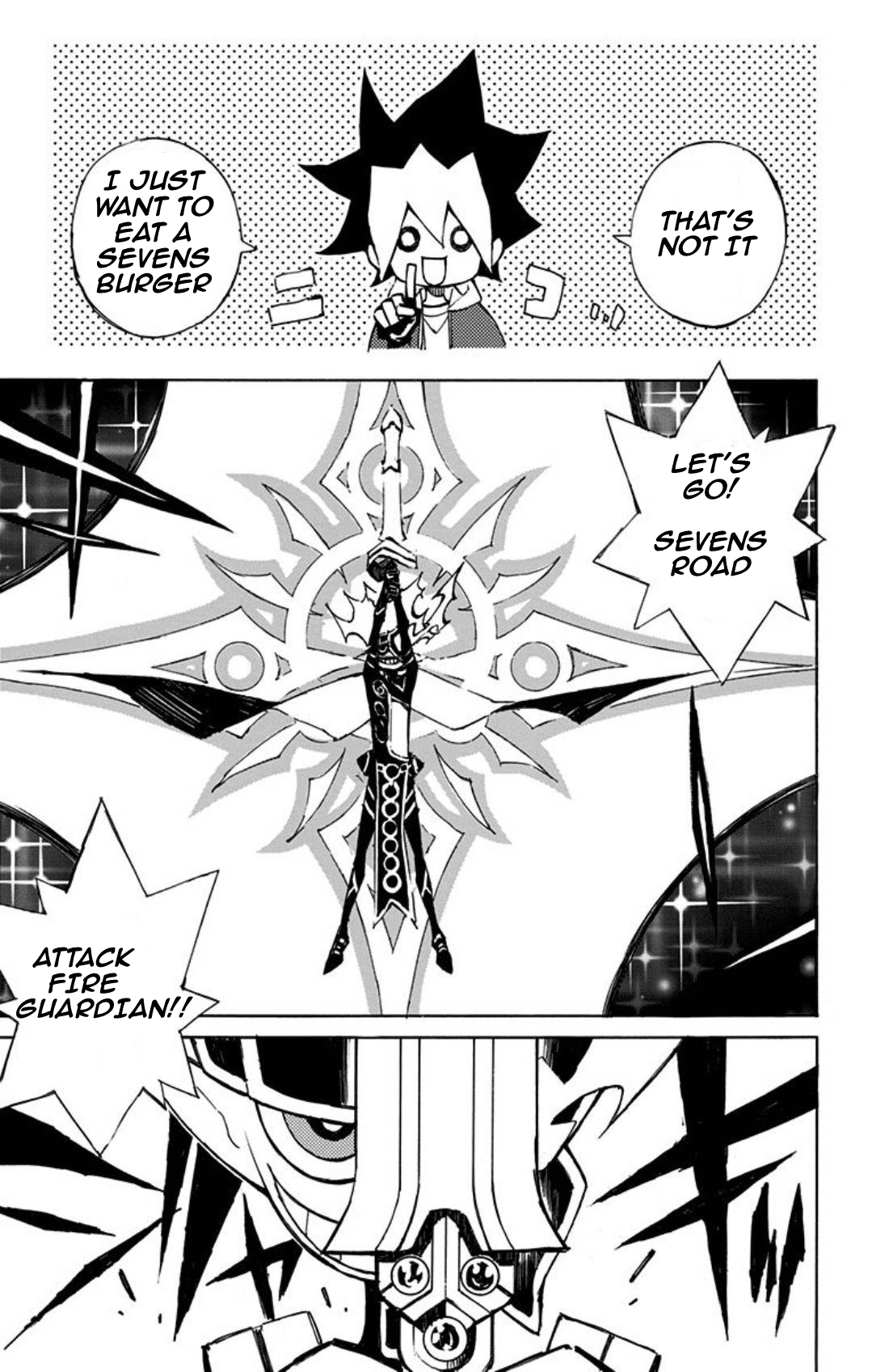 Yu-Gi-Oh! SEVENS Luke! Bakuretsu Hadou Den!! The Man That Will Become Duel King 第22页