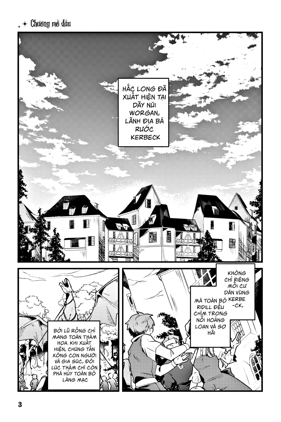 Silent Witch: Chinmoku no Majo no Kakushigoto Prologue: Hắc Long Núi Worgan 第4页