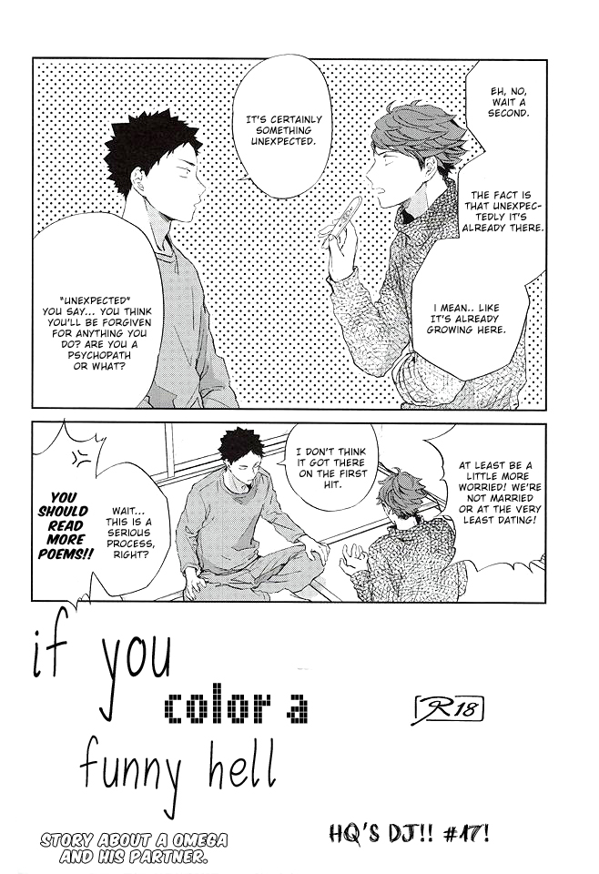 Haikyu!! - Tanoshii Jigoku wo Irodoru Nara (Doujinshi) 第6页
