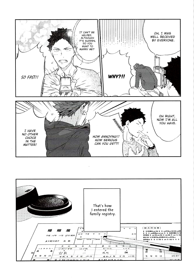 Haikyu!! - Tanoshii Jigoku wo Irodoru Nara (Doujinshi) Ch. 1 第9页