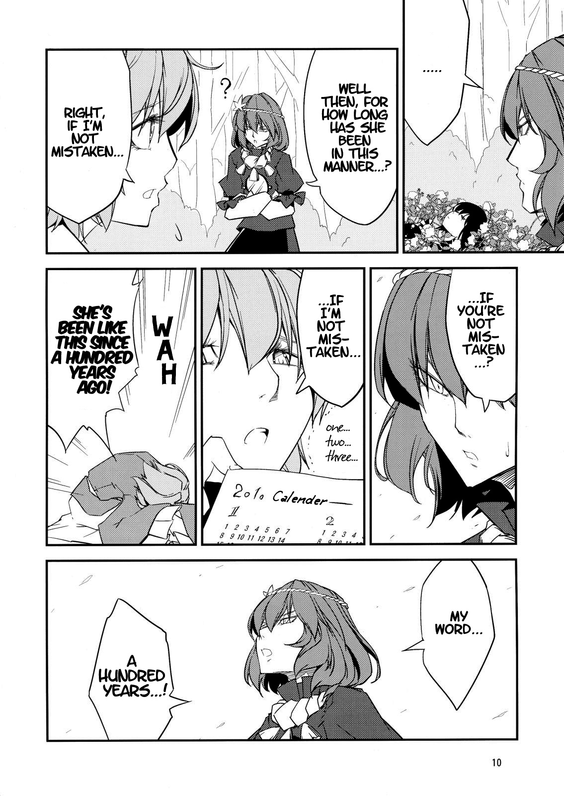 Touhou - Utsuho in the Sleeping Forest (Doujinshi) 第7页