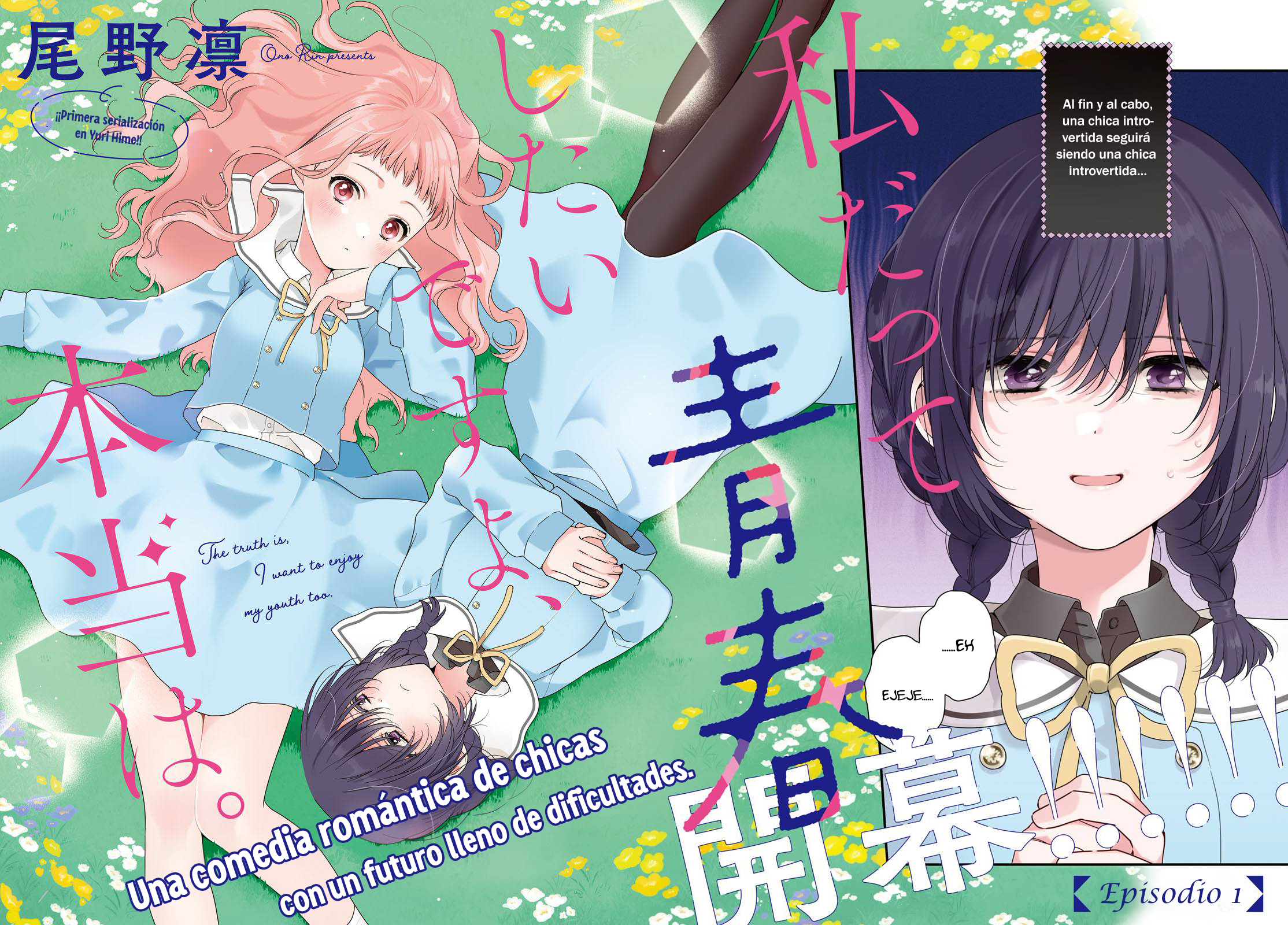Watashi Datte Seishun Shitai Desu yo, Hontou wa. 第3页