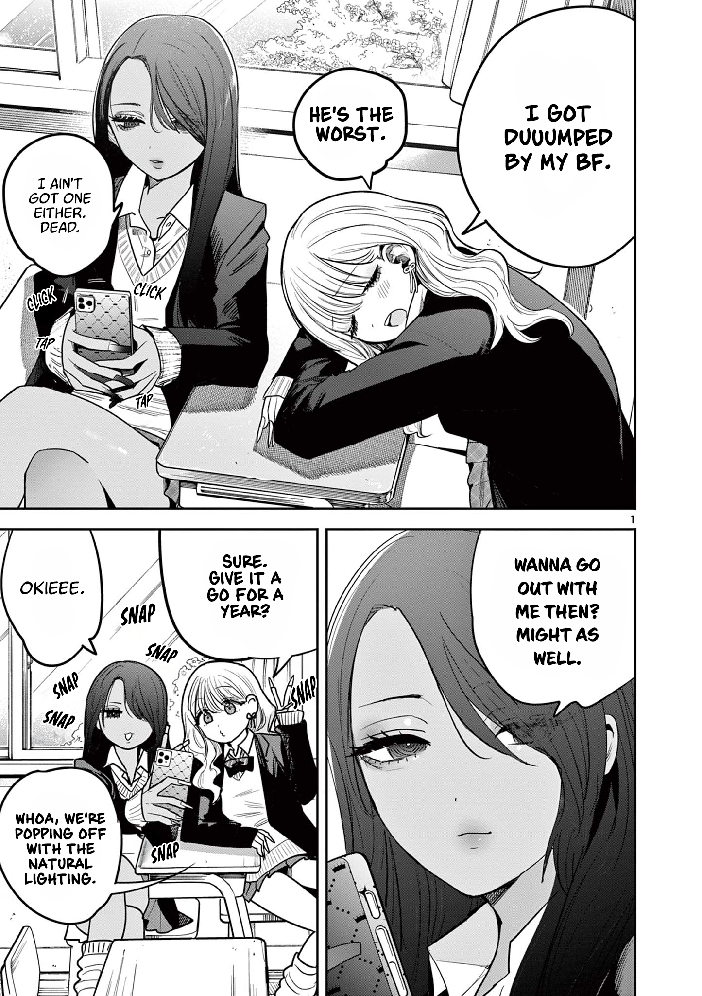 #Gyaru to Gyaru no Yuri 第1页