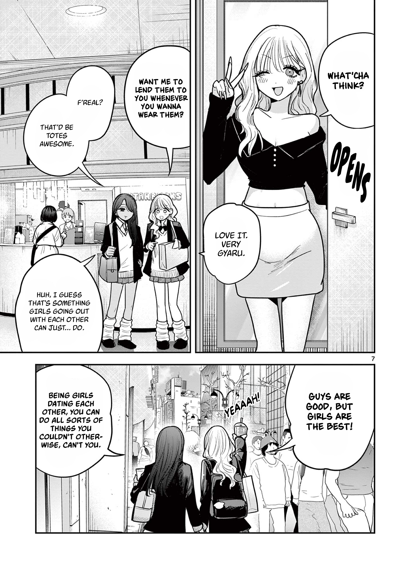 #Gyaru to Gyaru no Yuri 第7页