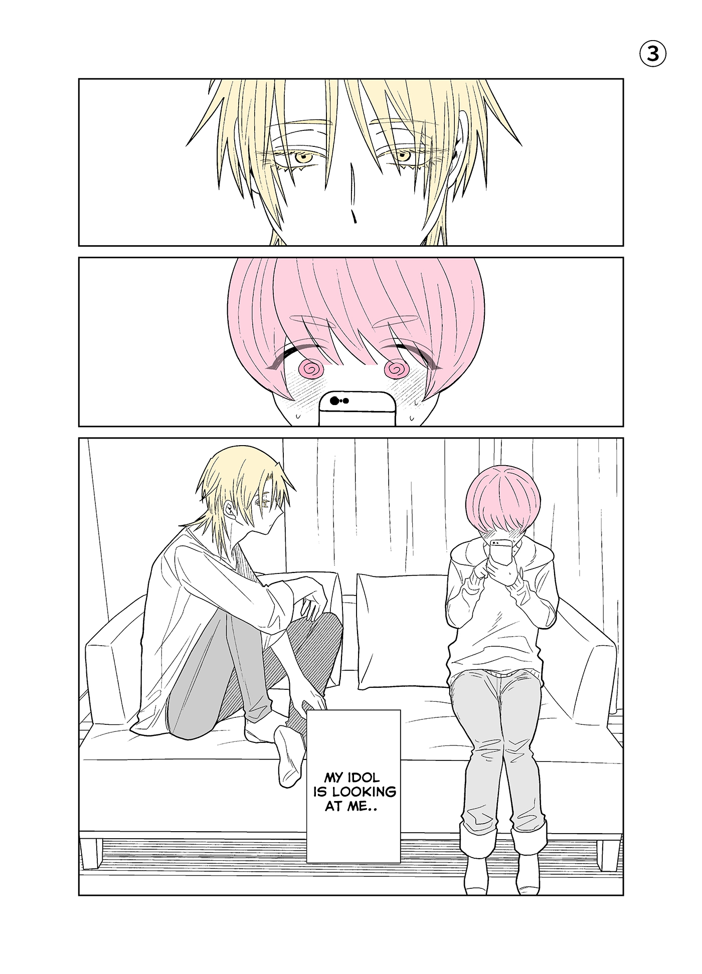 My Idol Is Now My Older Brother! My Mother's New Lover's Son is My Idol (part 3) 第1页