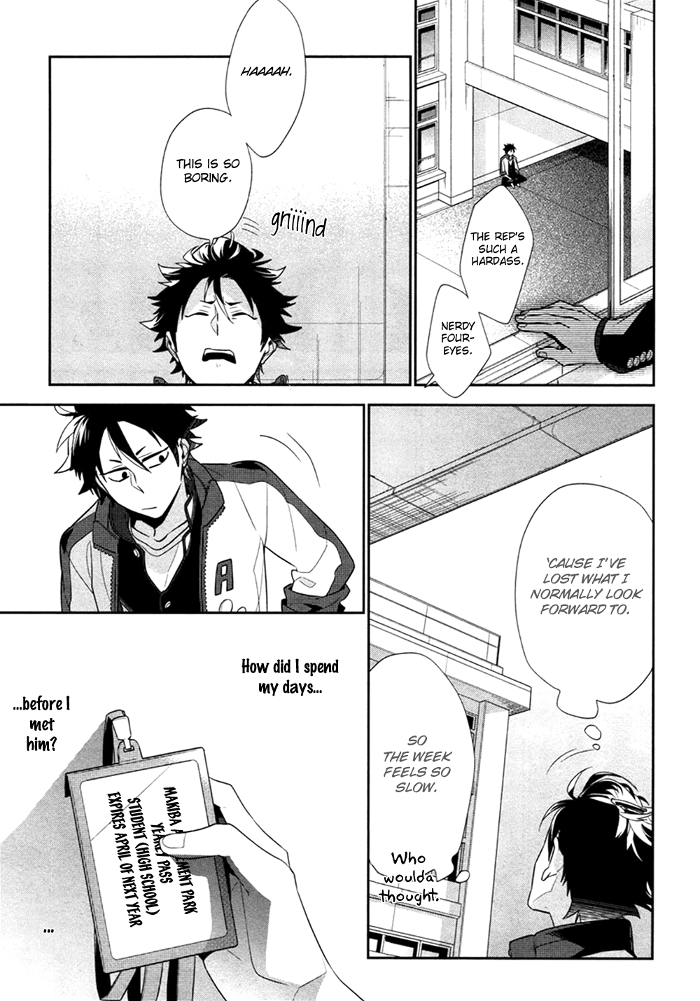 Koi wa Kamen no Uchigawa ni Vol. 1 Ch. 3 第10页