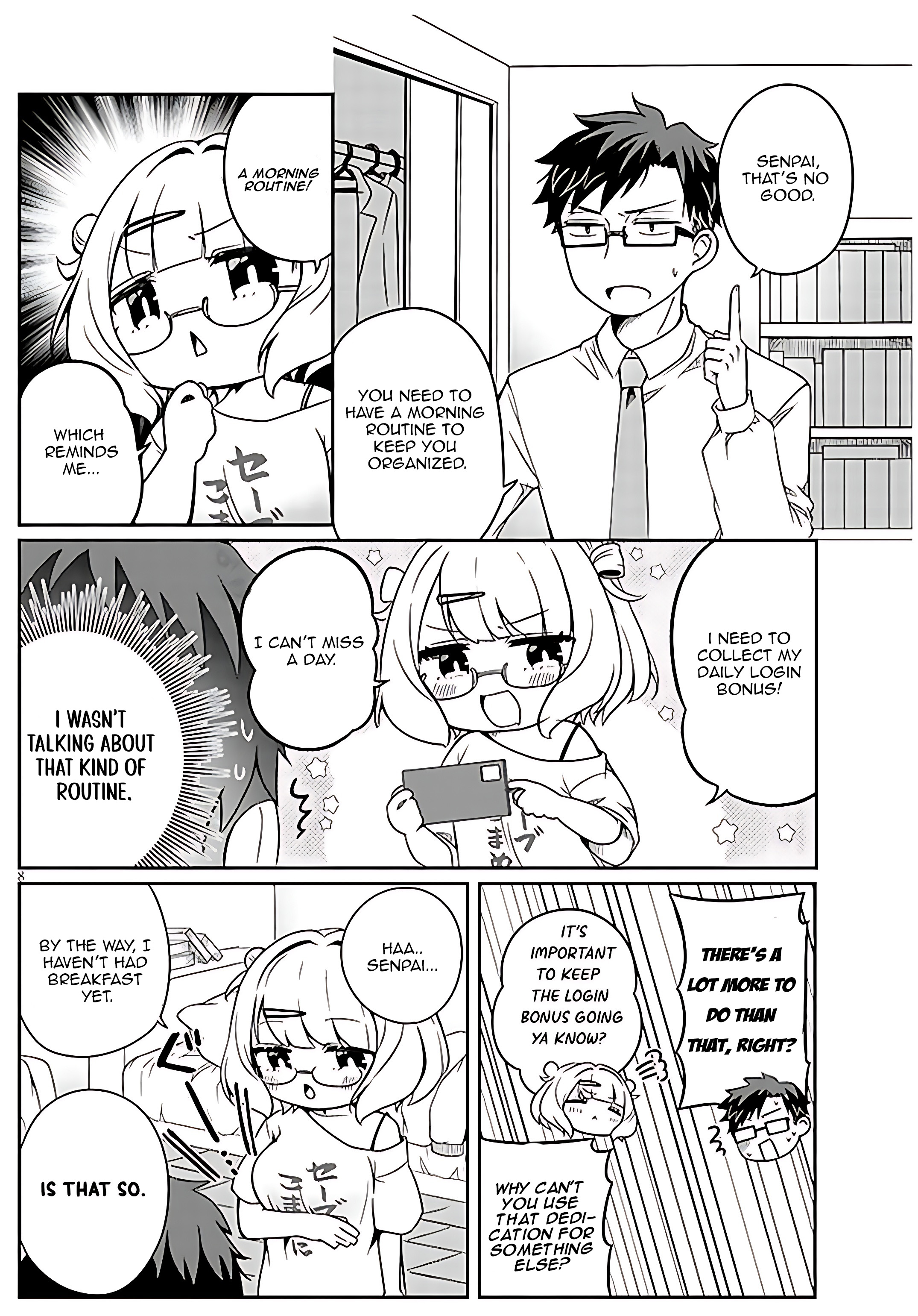 Kurumida-senpai no Guttara Kawaii Himitsu 第8页