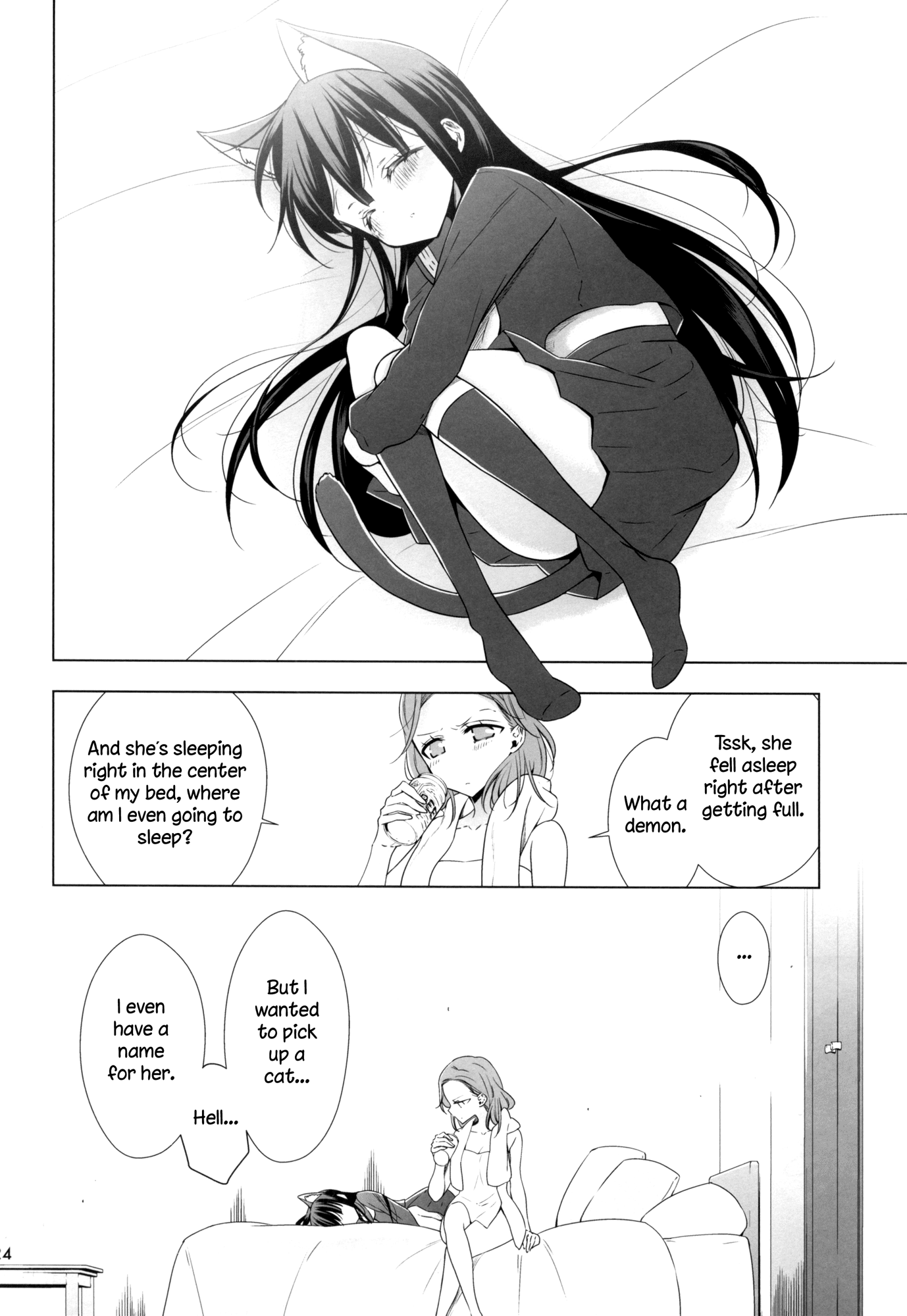 Story about OL-san Picking up a Cat Story about OL-san Picking up a Cat 第24页