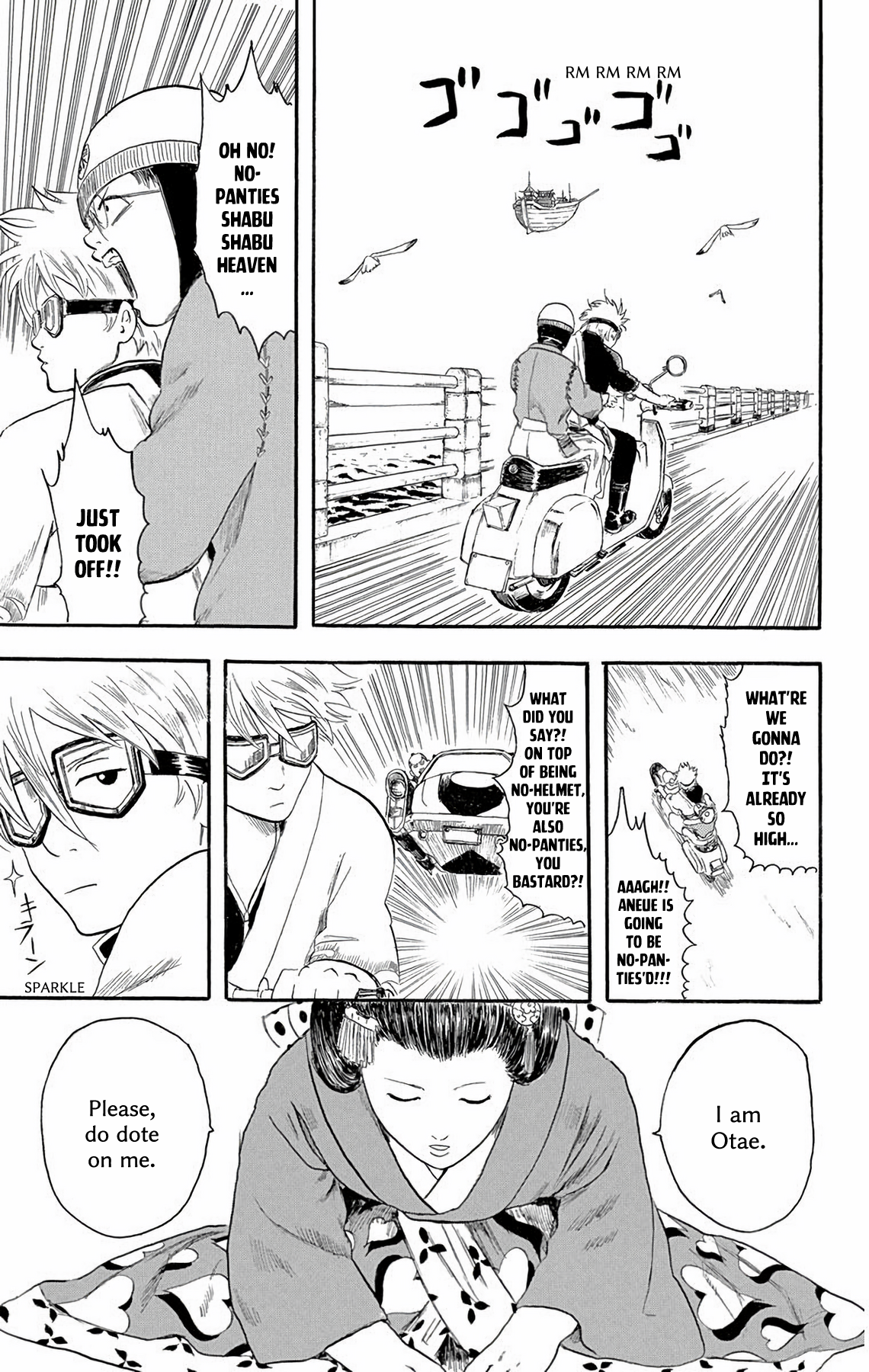 Gintama No one with a natural perm is a bad guy 第38页