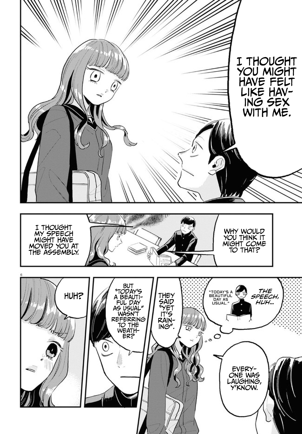 The Overly Straightforward Natsume-kun Can't Properly Confess Essence 第6页