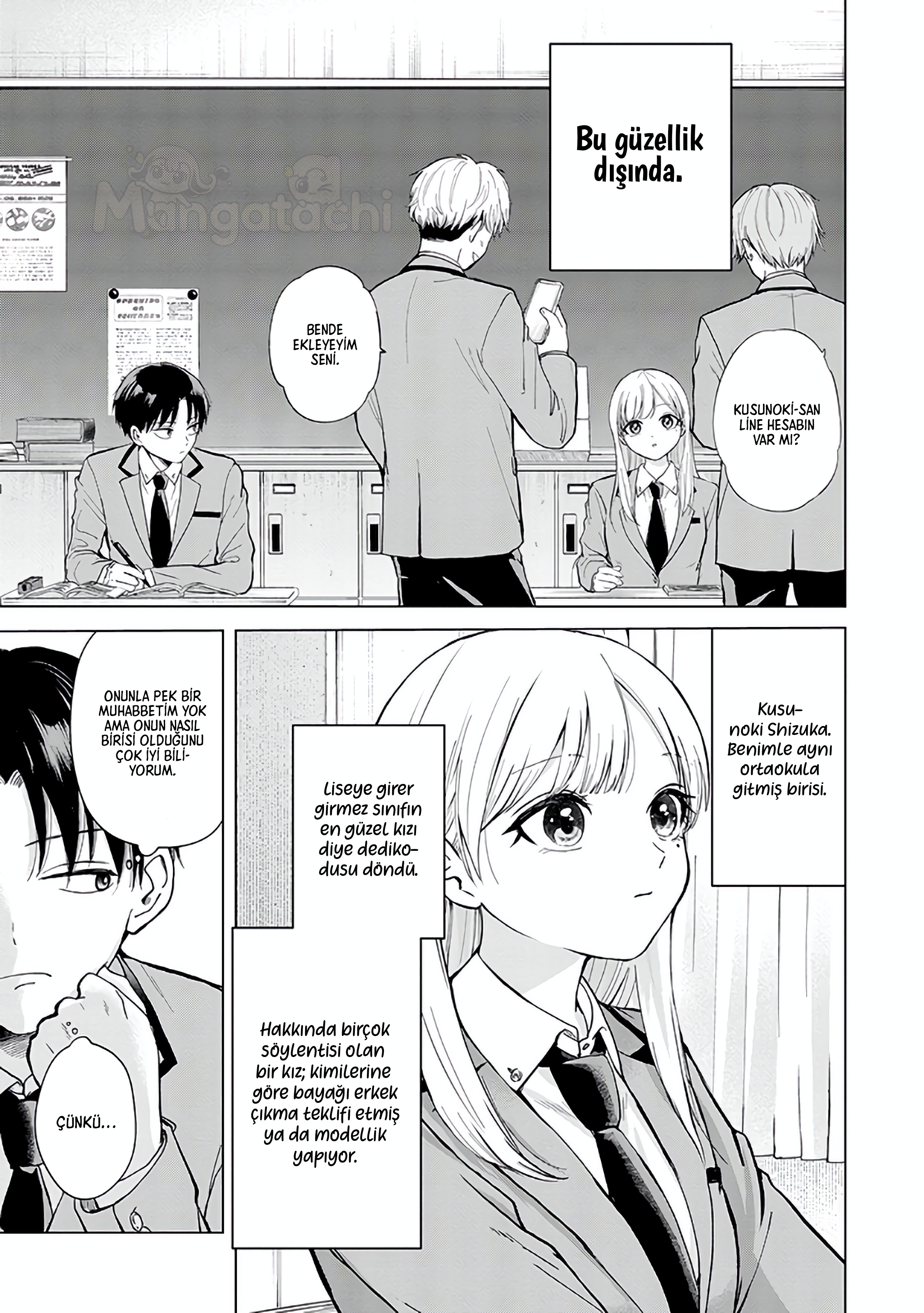 Kusunoki-san wa Koukou Debut ni Shippai Shite Iru Kızlarla konuşmamaya karar verdim 第6页
