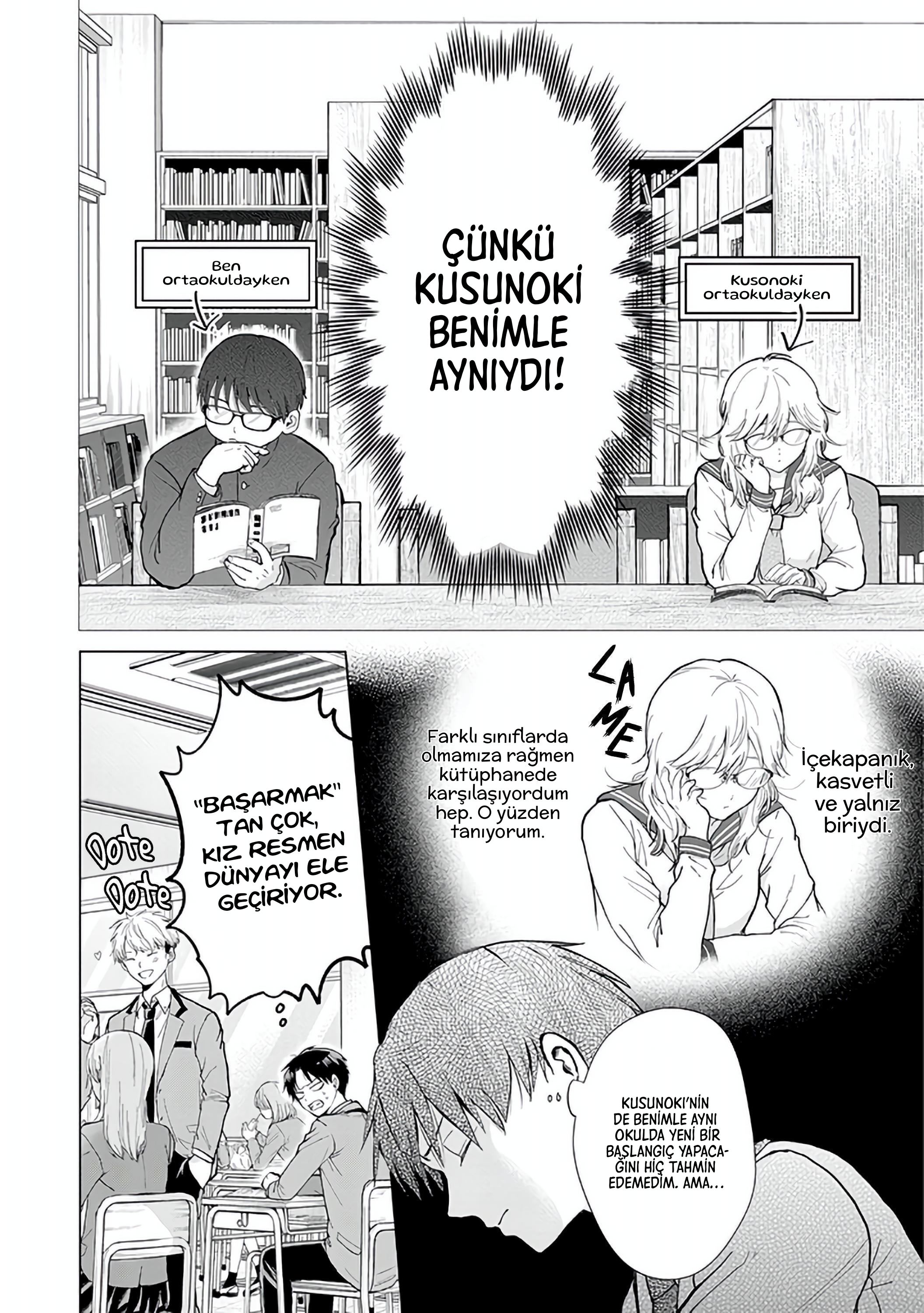 Kusunoki-san wa Koukou Debut ni Shippai Shite Iru Kızlarla konuşmamaya karar verdim 第7页