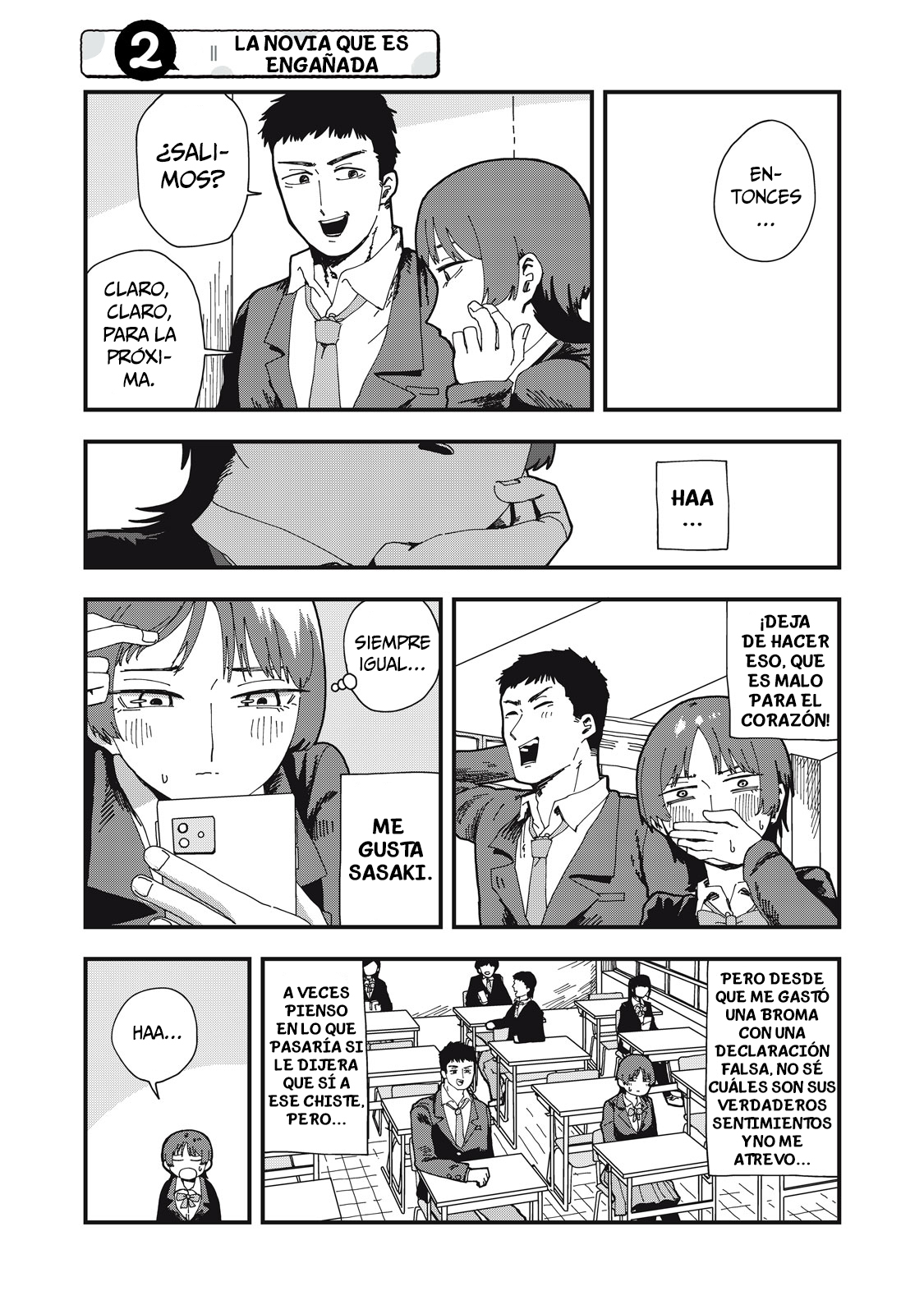 Usotsuki Kanojo wa, Kyou mo Kanojo-buru La novia que es engañada 第2页