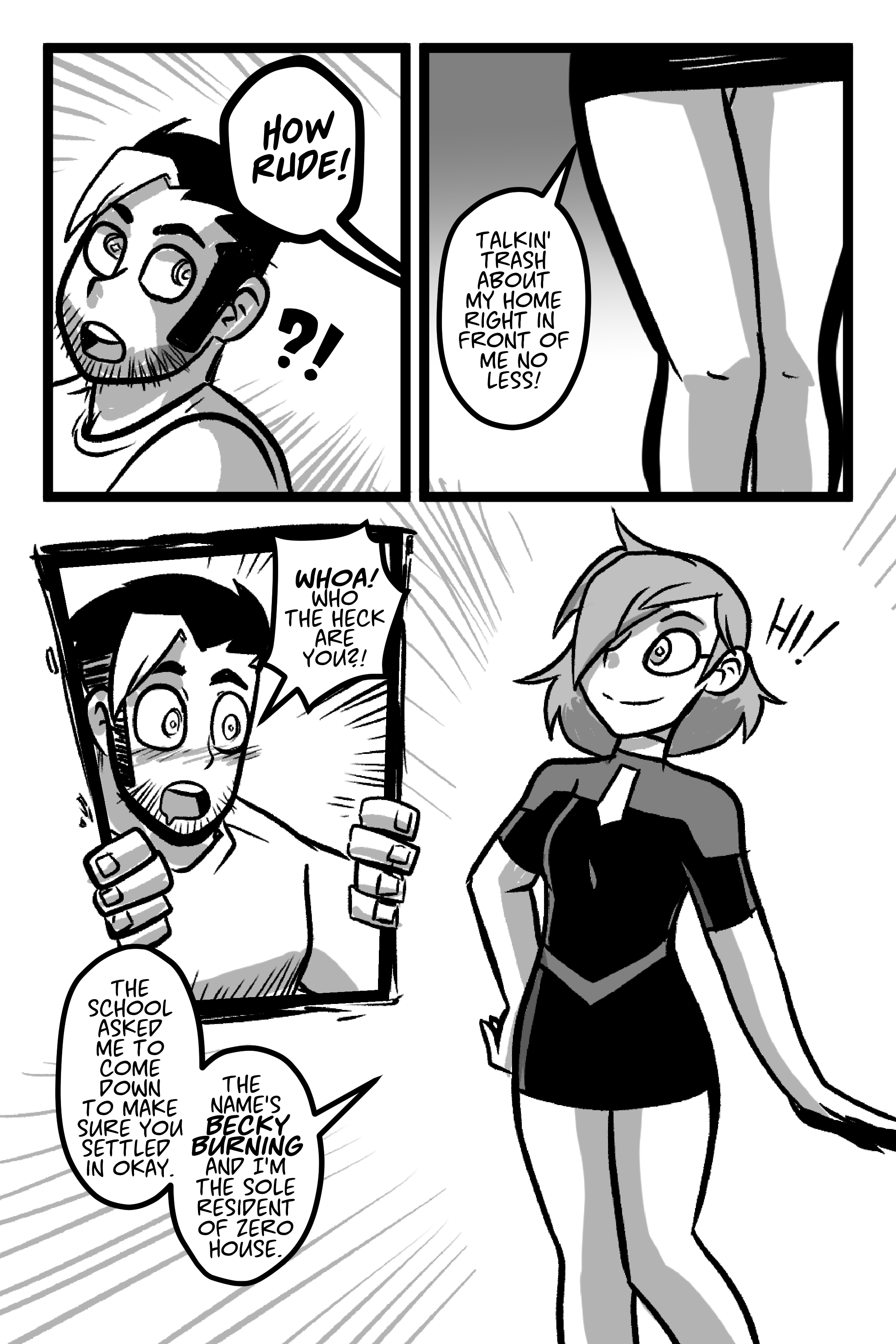Junk Ship Welcome to Nekketsu Academy 第9页