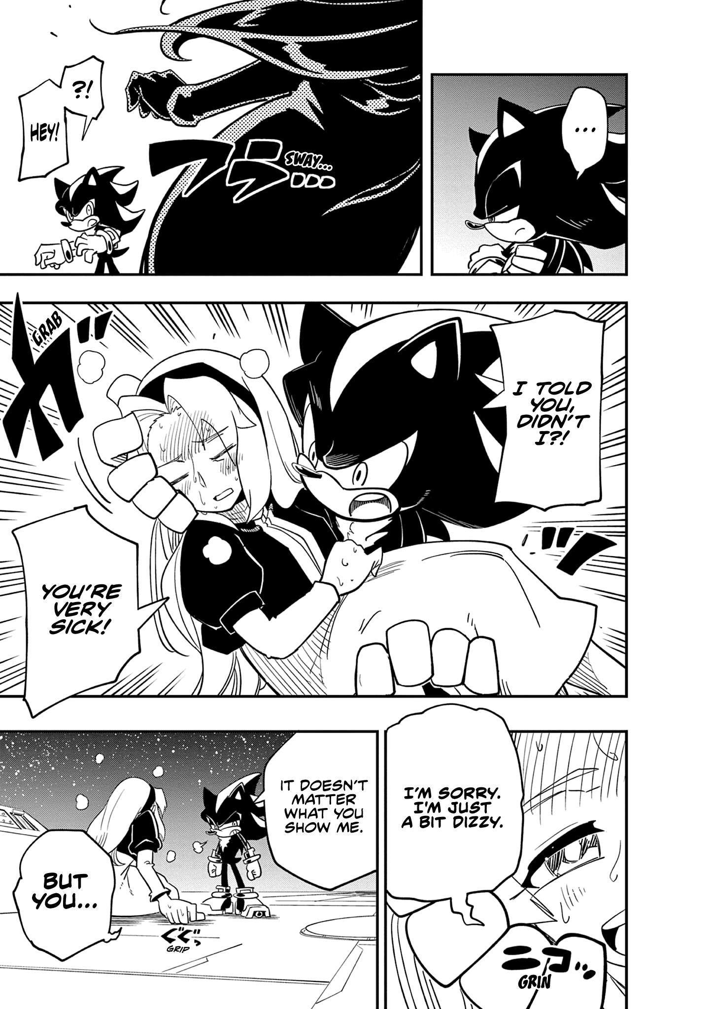 The Jet Black Hedgehog: Shadow the Hedgehog Shadow and Maria 第15页