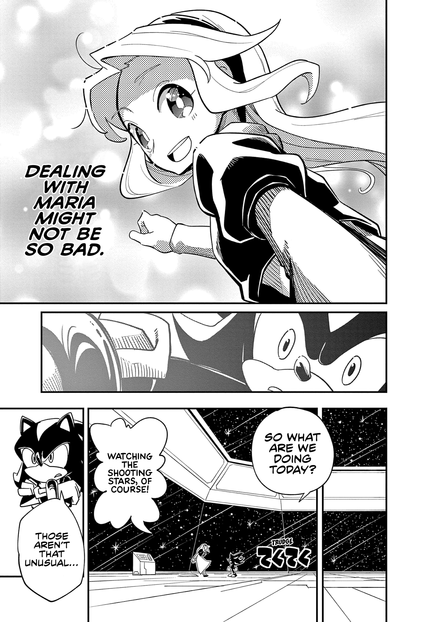 The Jet Black Hedgehog: Shadow the Hedgehog Shadow and Maria 第19页