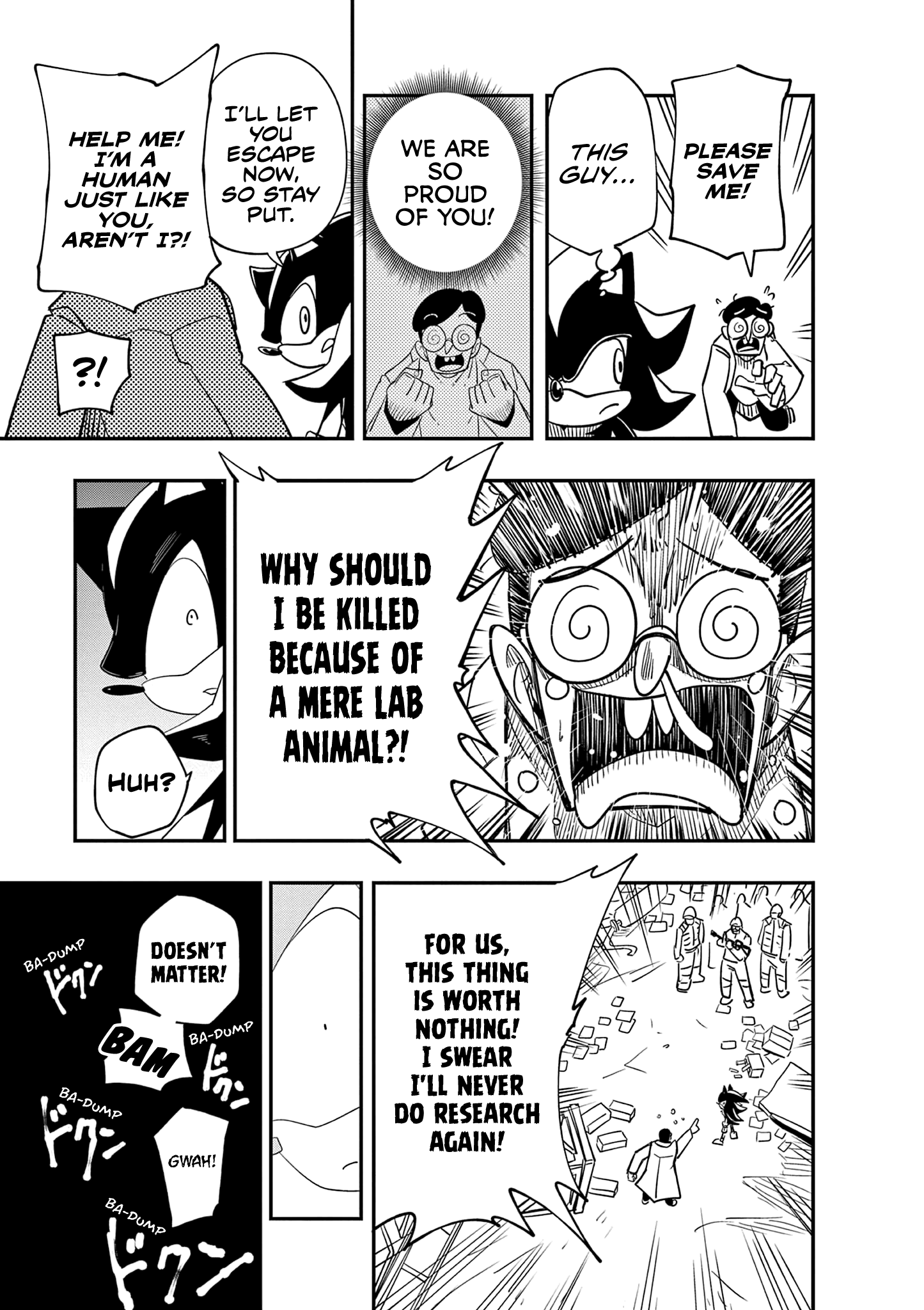 The Jet Black Hedgehog: Shadow the Hedgehog Shadow and Maria 第23页