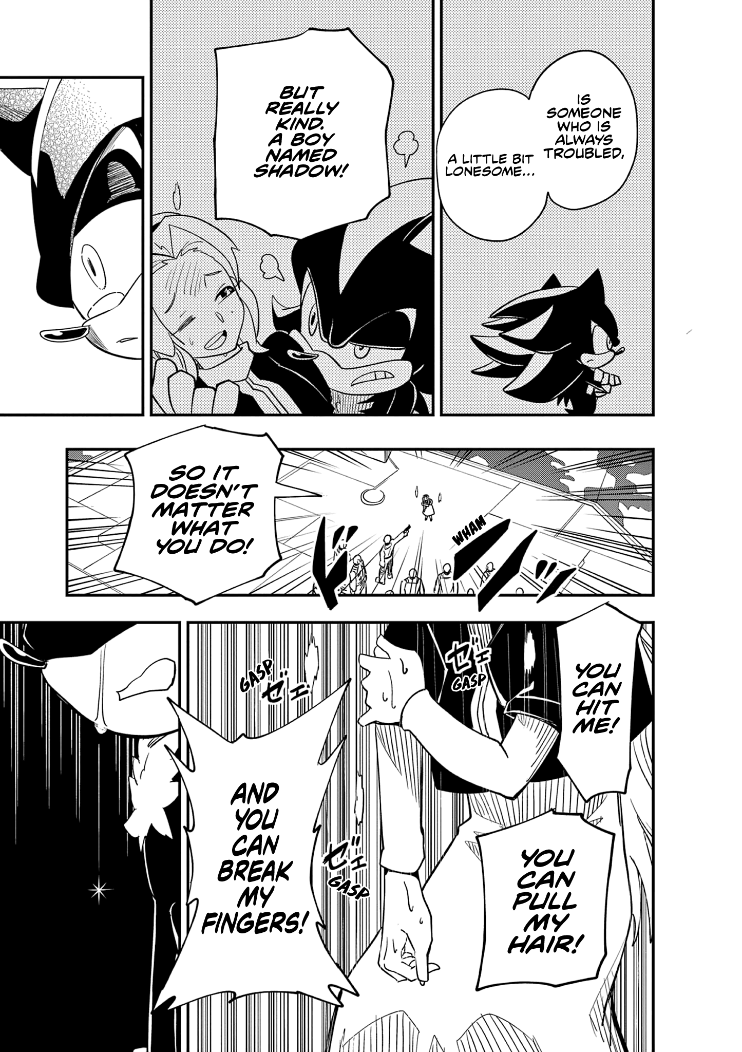 The Jet Black Hedgehog: Shadow the Hedgehog Shadow and Maria 第27页