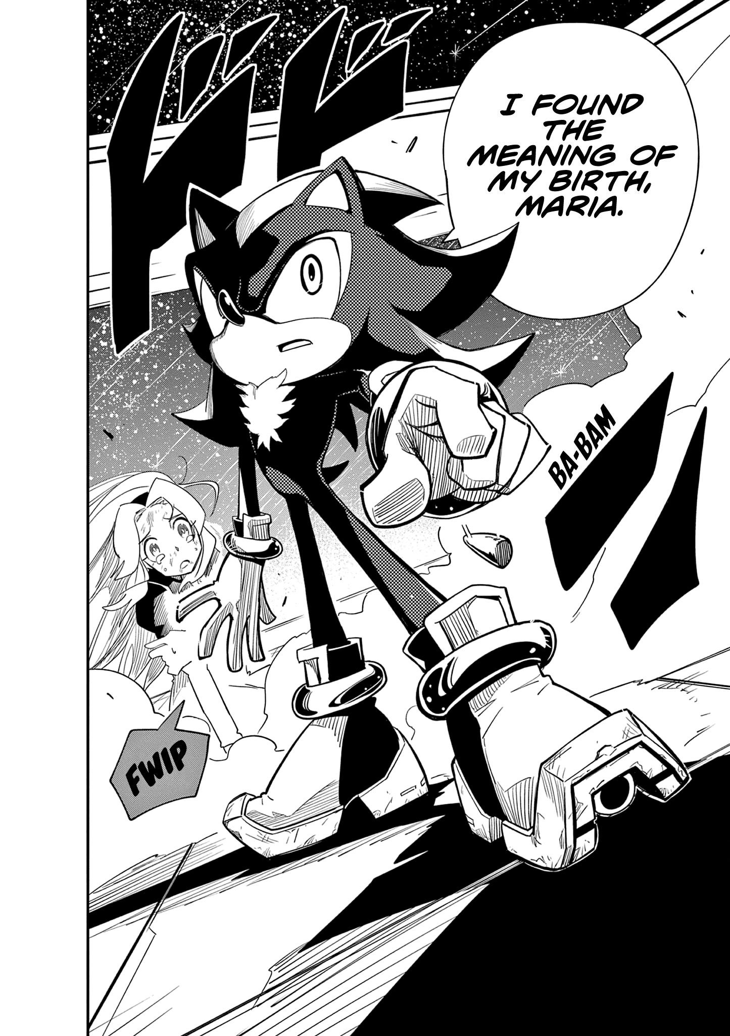 The Jet Black Hedgehog: Shadow the Hedgehog Shadow and Maria 第30页
