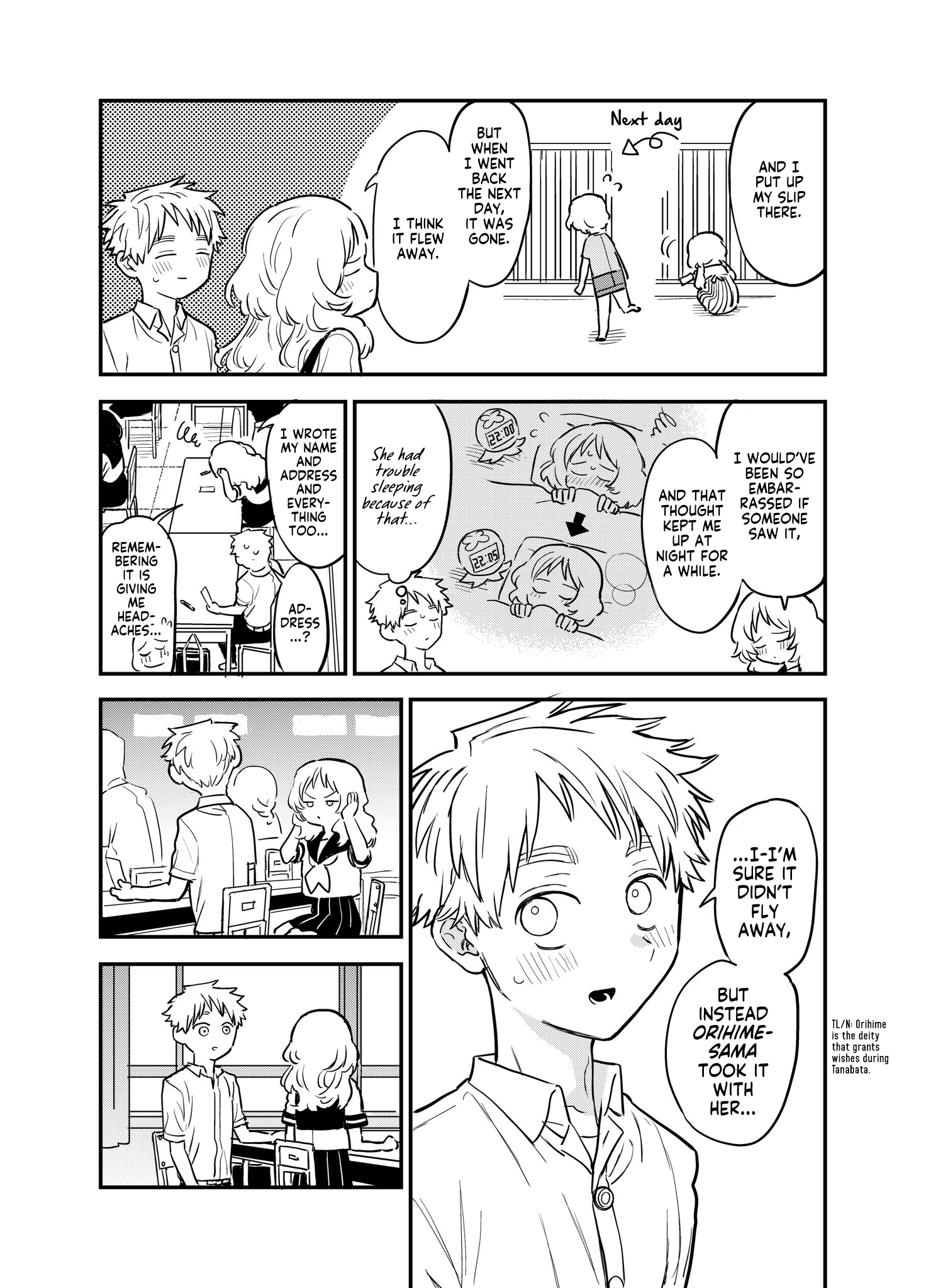 The Girl I Like Forgot Her Glasses - Twitter Side Stories Tanabata Dream 第2页