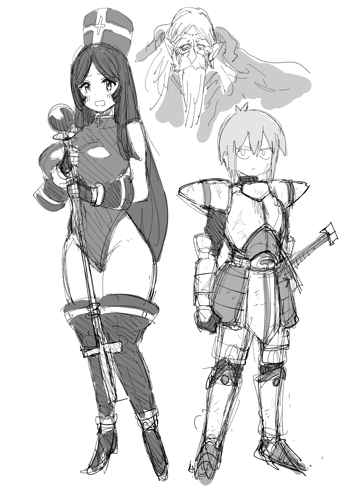 The Hero, the Priestess, and the Strongest Armor 第4页