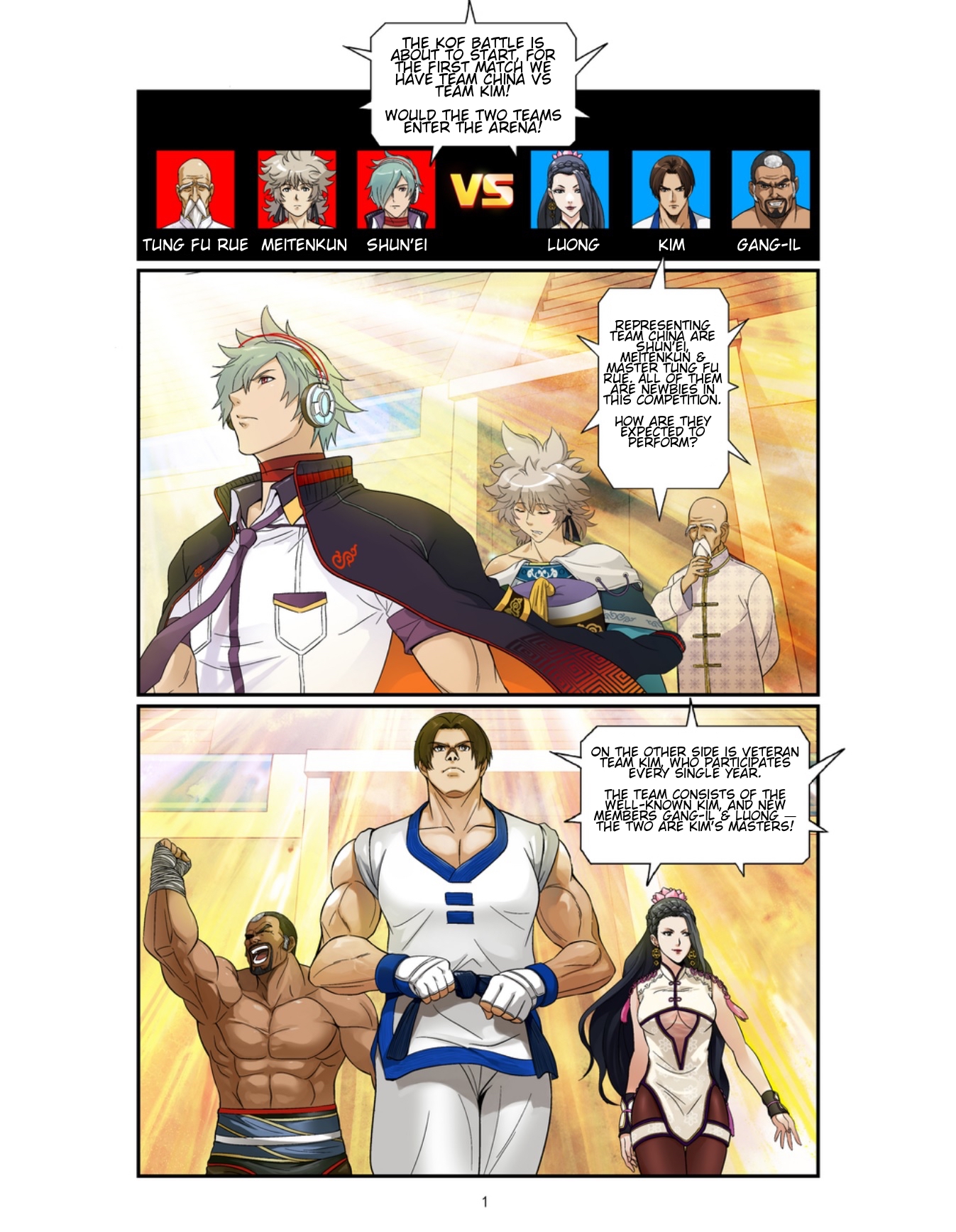 The King of Fighters XIV Ch. 2 第1页