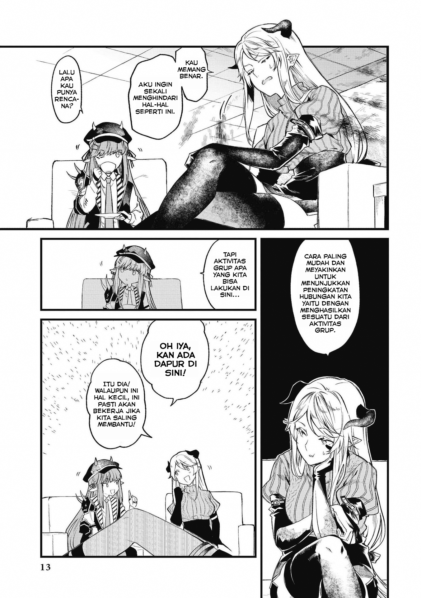 Arknights Comic Anthology Ketenangan Sejenak Para Sarkaz 第10页