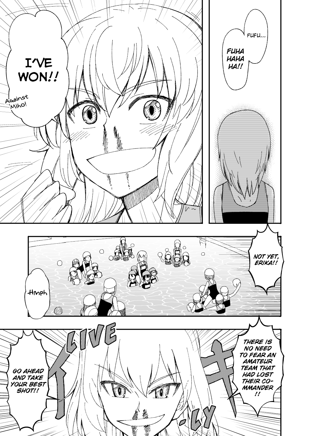 Girls und Panzer - Middleschool Miho and Erika (Doujinshi) Pool Senshadou Arc (Pixiv Release) 第19页