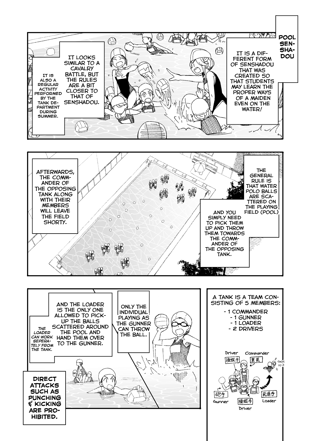 Girls und Panzer - Middleschool Miho and Erika (Doujinshi) Pool Senshadou Arc (Pixiv Release) 第8页